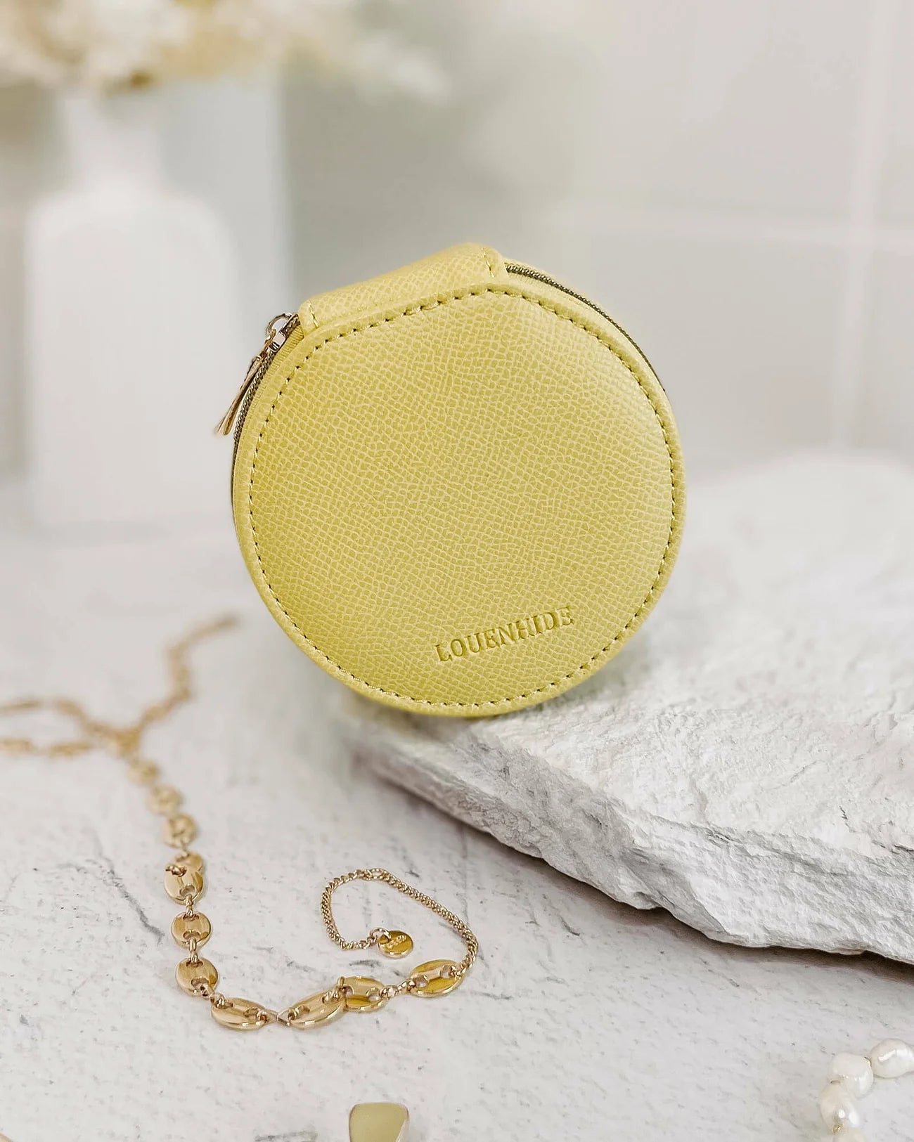 Collection of Louenhide Sisco Jewellery Box - Lemon in a gallery layout