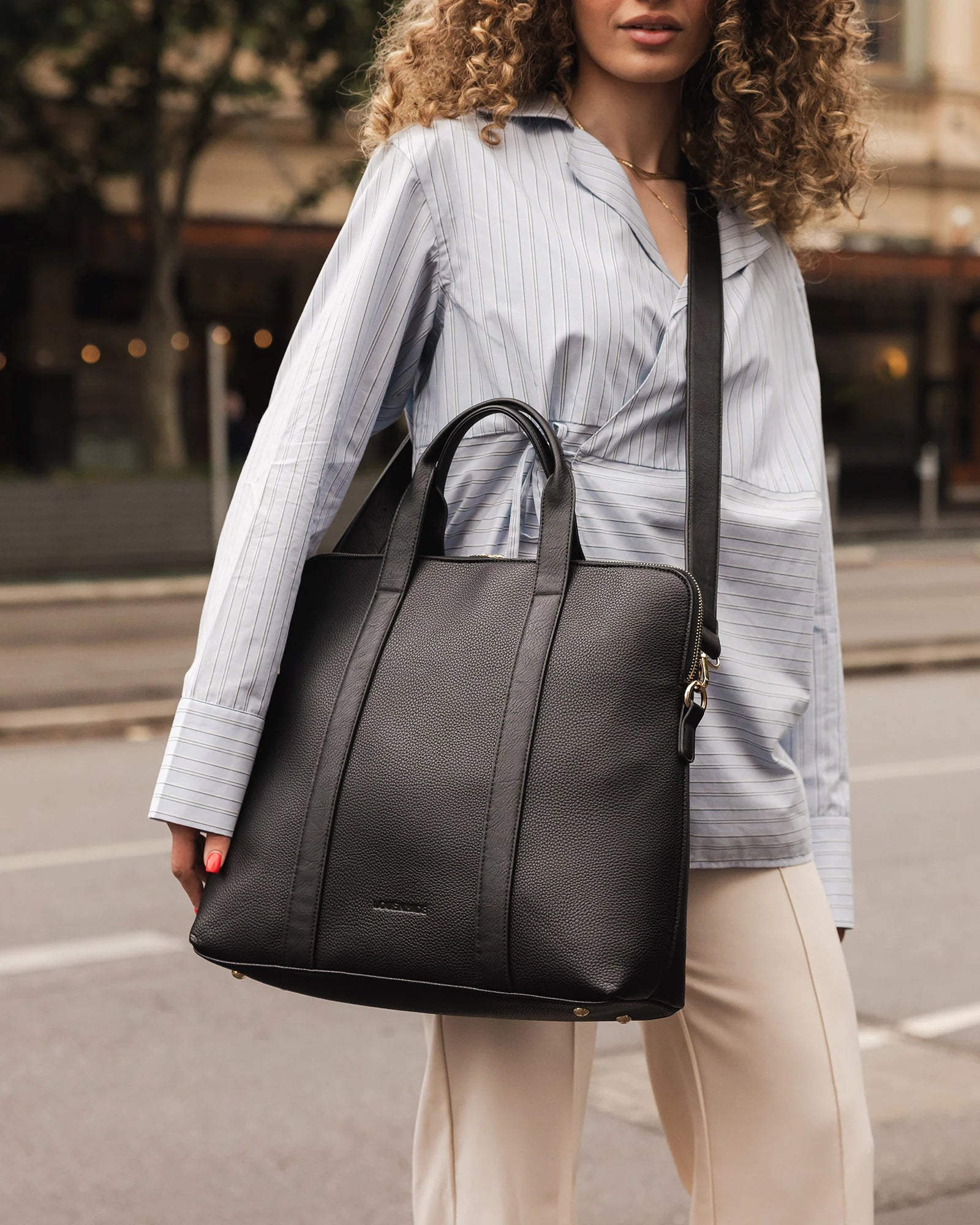 Image of Louenhide Rhodes Laptop Bag - Black