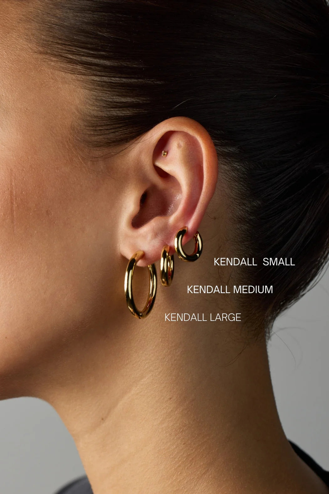 Zafino Kendall Hoop Medium - Gold