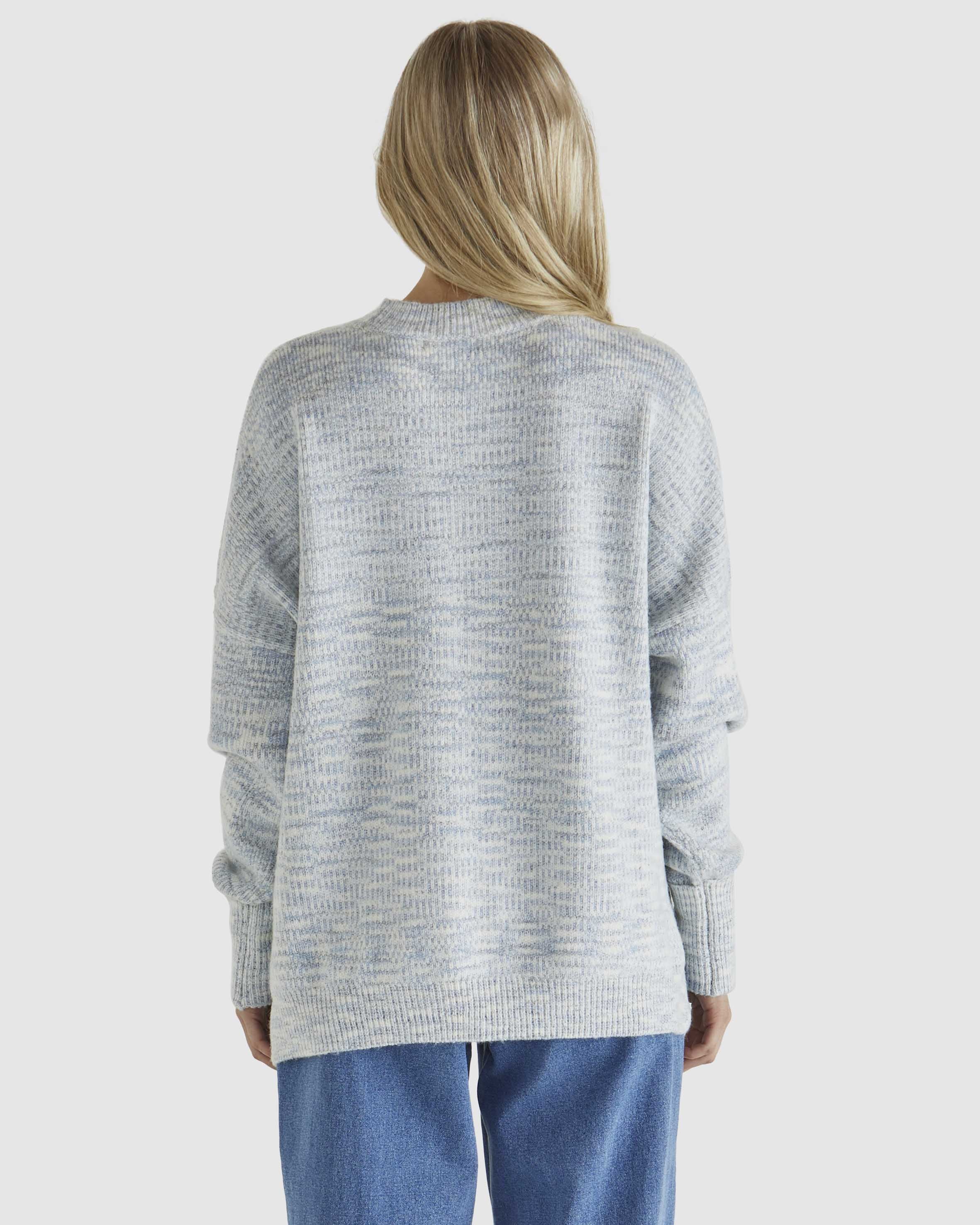 Collection of Sass Kirsha Knit - Blue Marle in a gallery layout