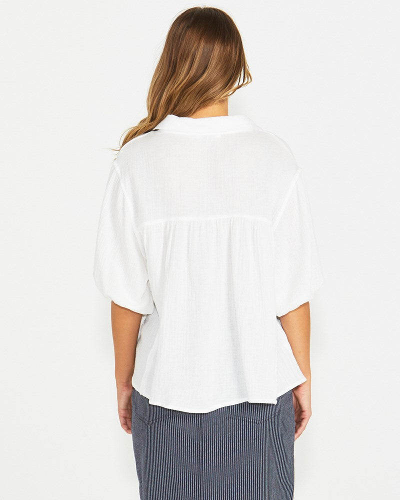 Collection of Sass Henny Shirt - White in a gallery layout