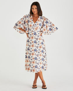 Collection of Sass Luca Dress - Floral Embroidery in a gallery layout