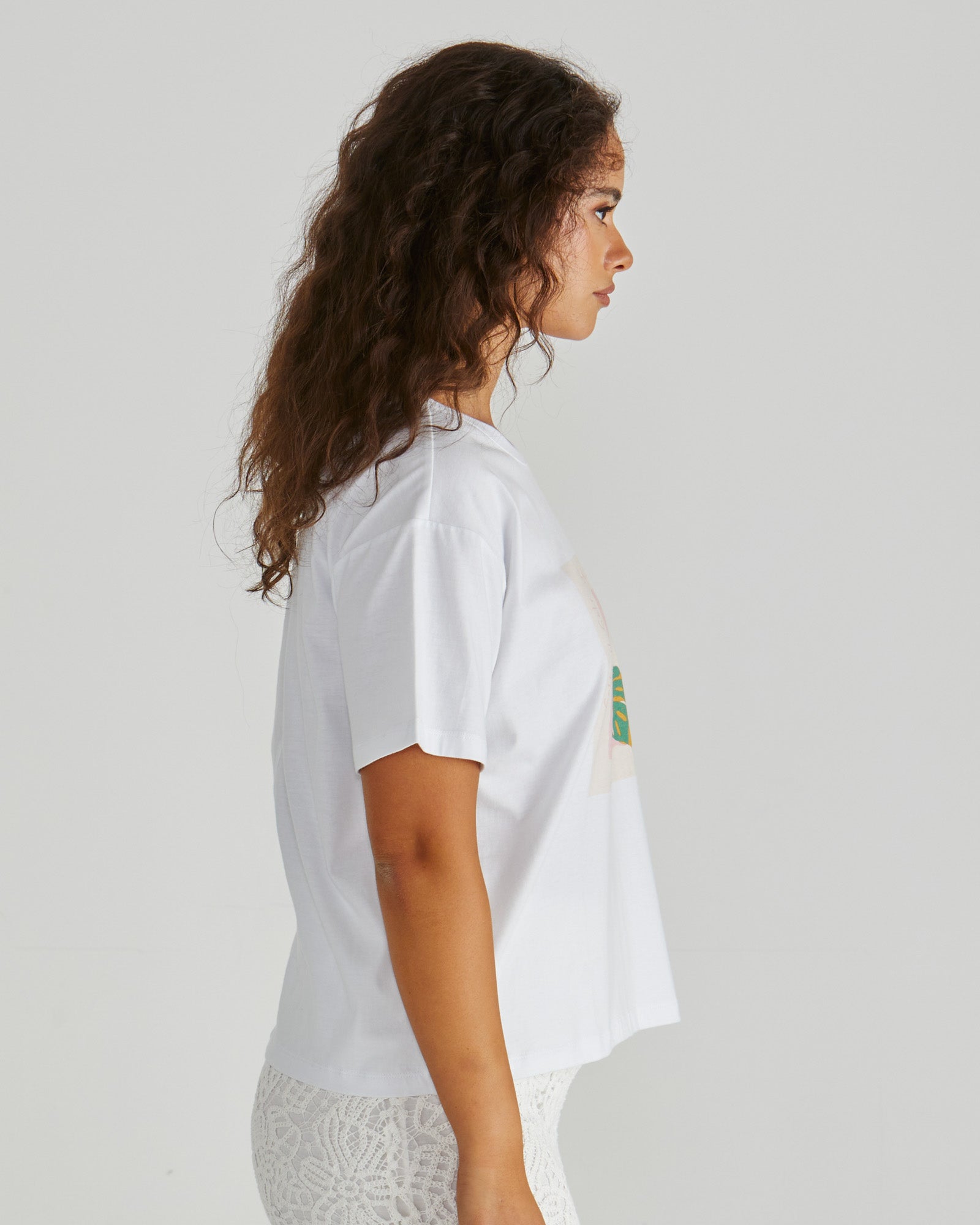 Collection of Sass Cynthia Tee - Palm in a gallery layout