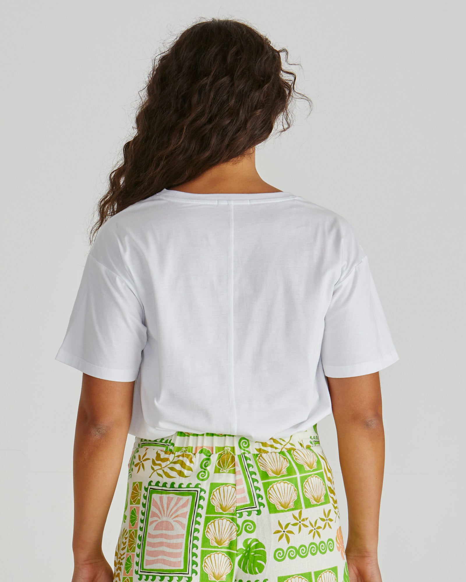 Collection of Sass Cynthia Tee - Seashell Stripe in a gallery layout