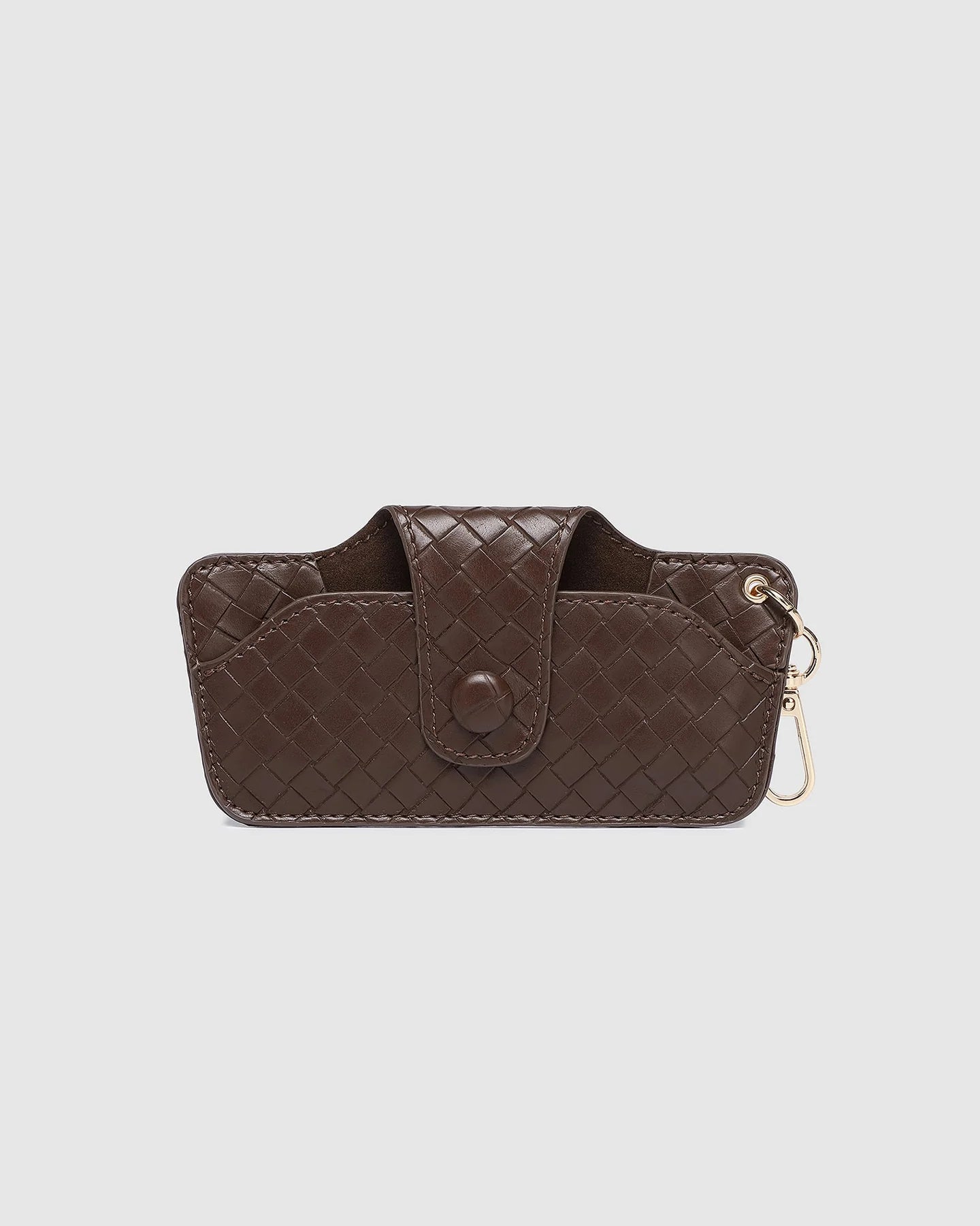 Louenhide Skittle Sunglasses Case - Woven Chocolate