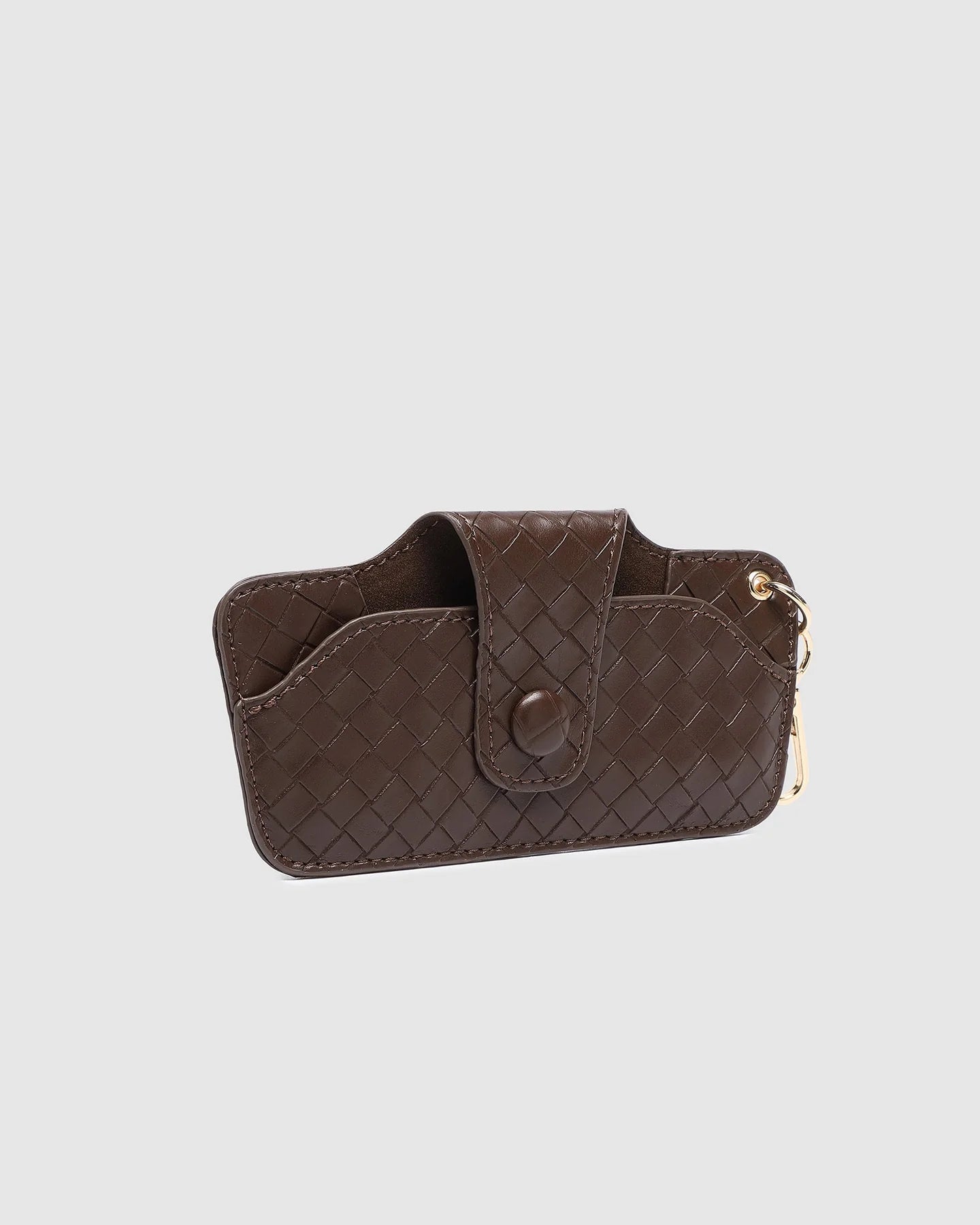 Louenhide Skittle Sunglasses Case - Woven Chocolate