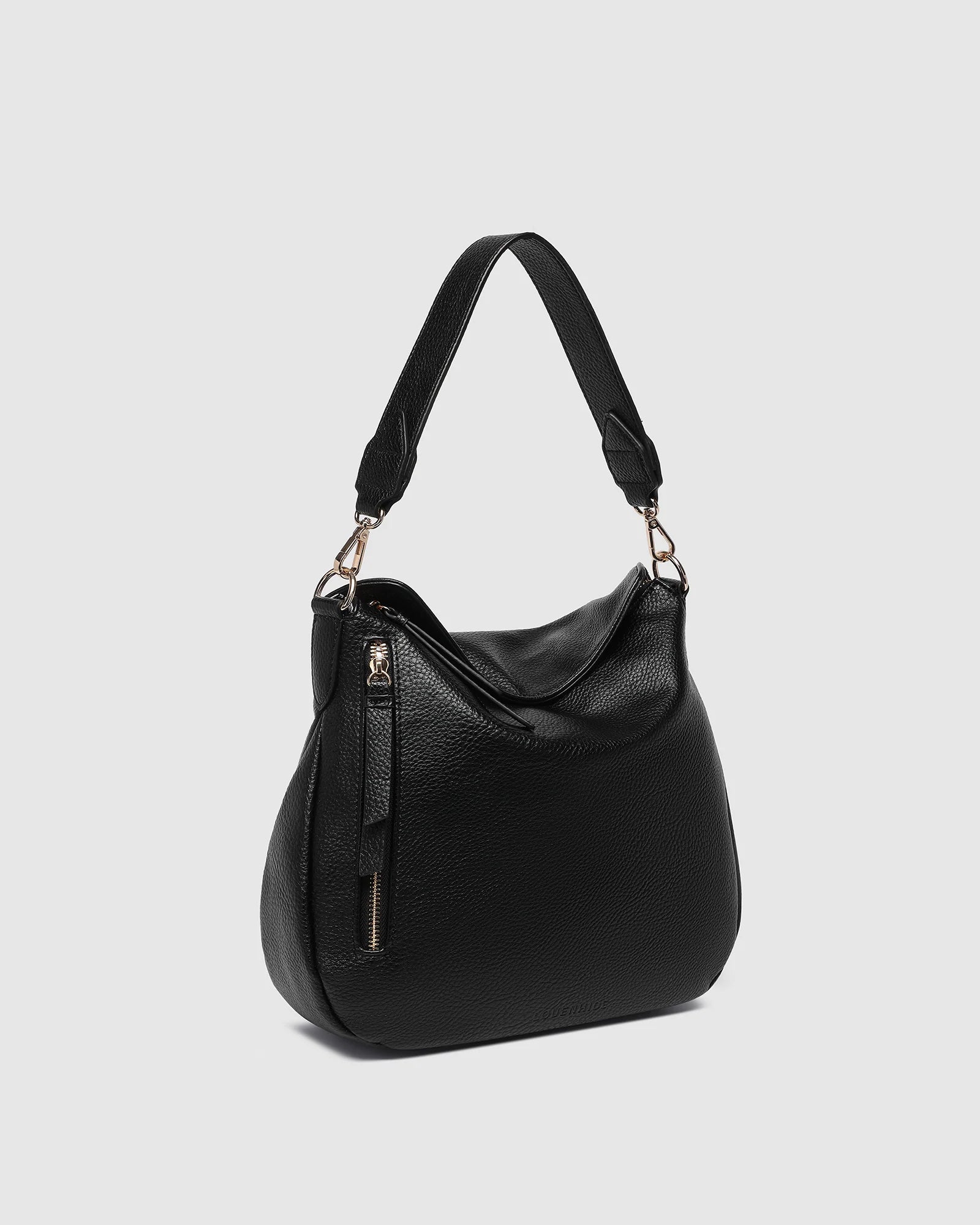 Collection of Louenhide Nadia Shoulder Bag - Black in a gallery layout