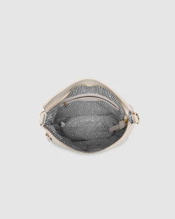 Collection of Louenhide Nadia Shoulder Bag - Vanilla in a gallery layout
