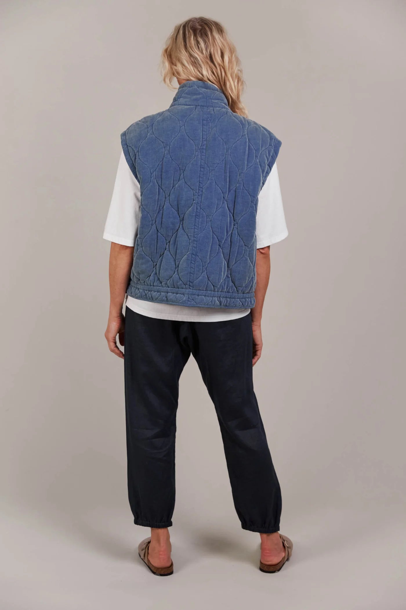Collection of Eb and Ive Pepi Vest - Denim in a gallery layout