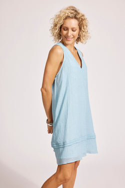 Collection of Eb and Ive Orsula Tank Dress - Nimbus in a gallery layout