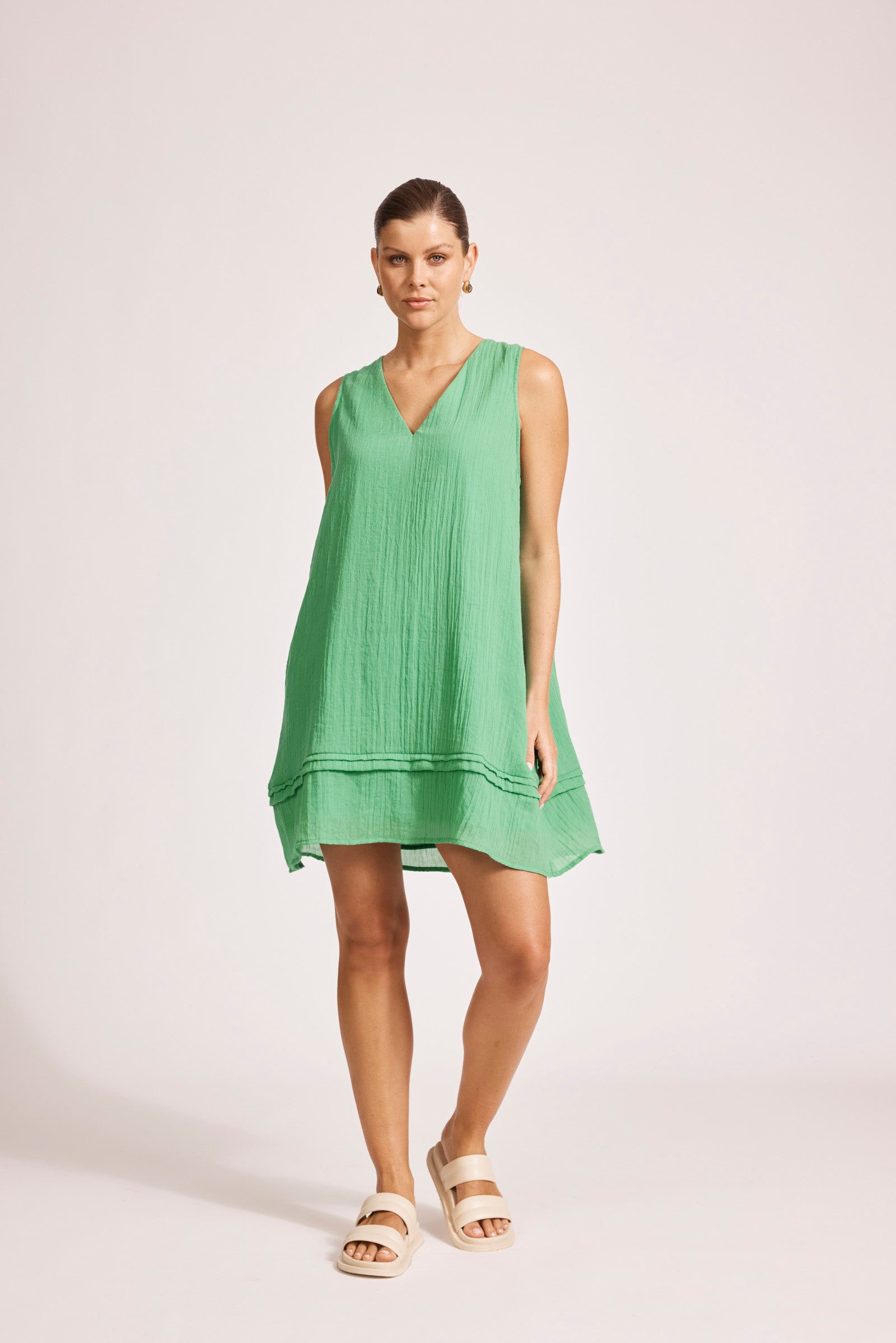 Eb and Ive Orsula Tank Dress - Jade