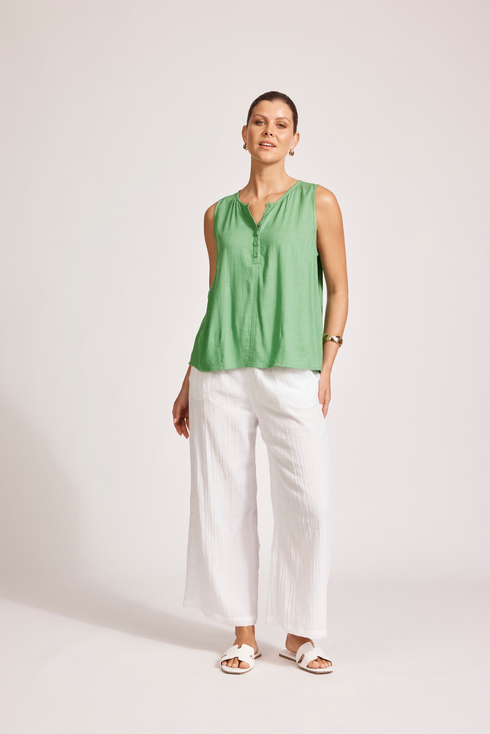 Eb and Ive Alesia Tank - Jade