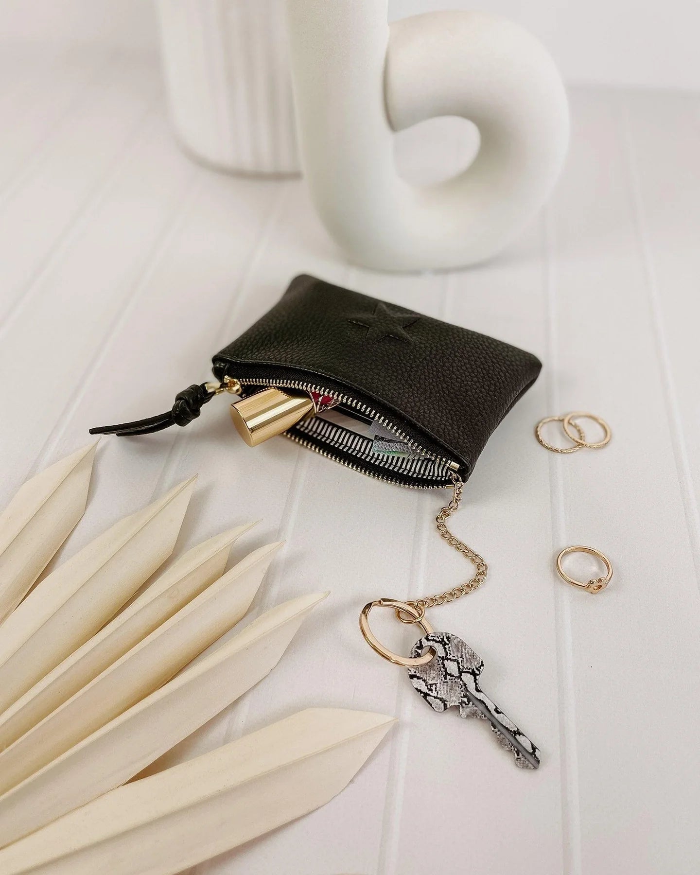 Collection of Louenhide Star Purse- Black in a gallery layout