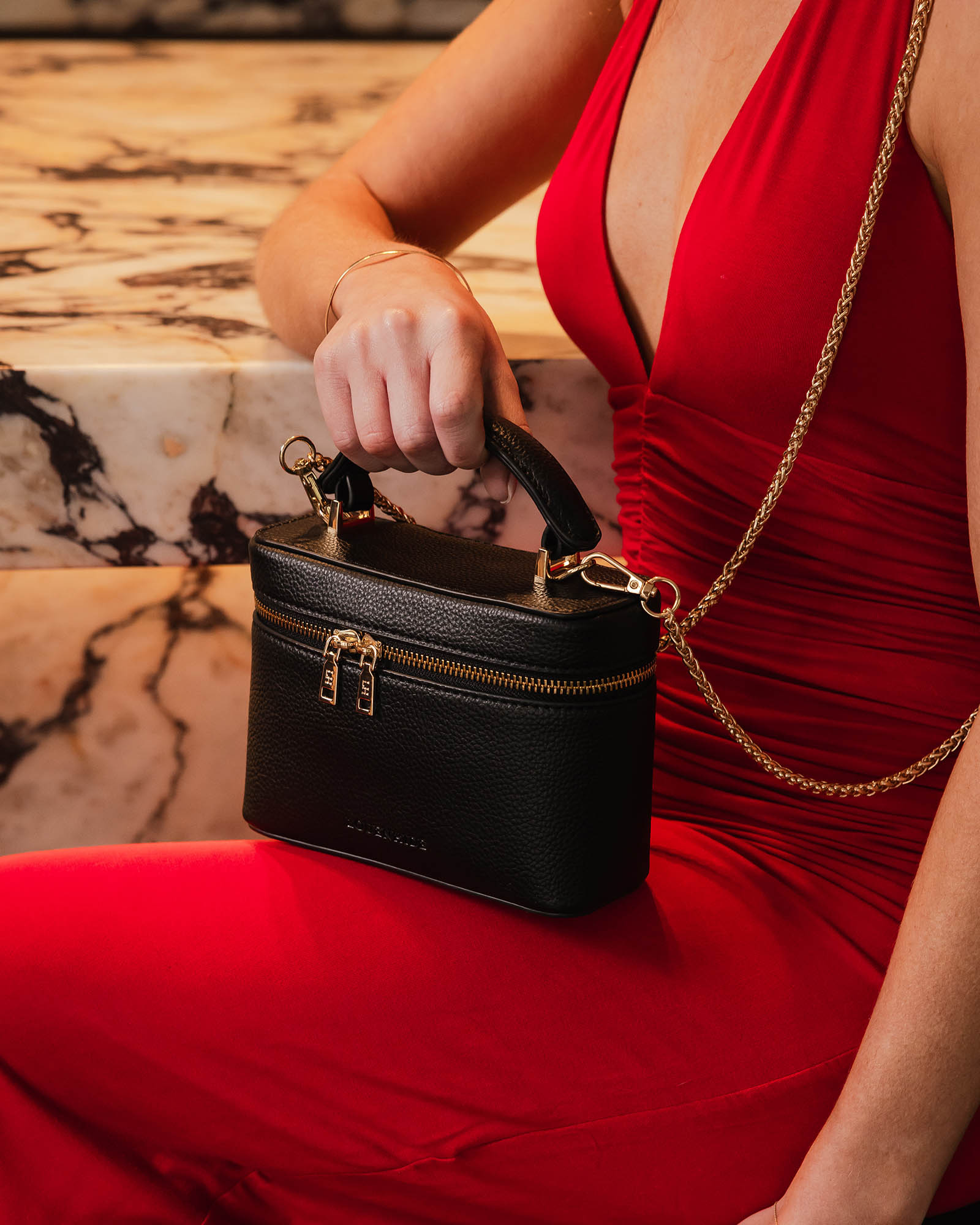 Louenhide Palma Crossbody Bag - Black