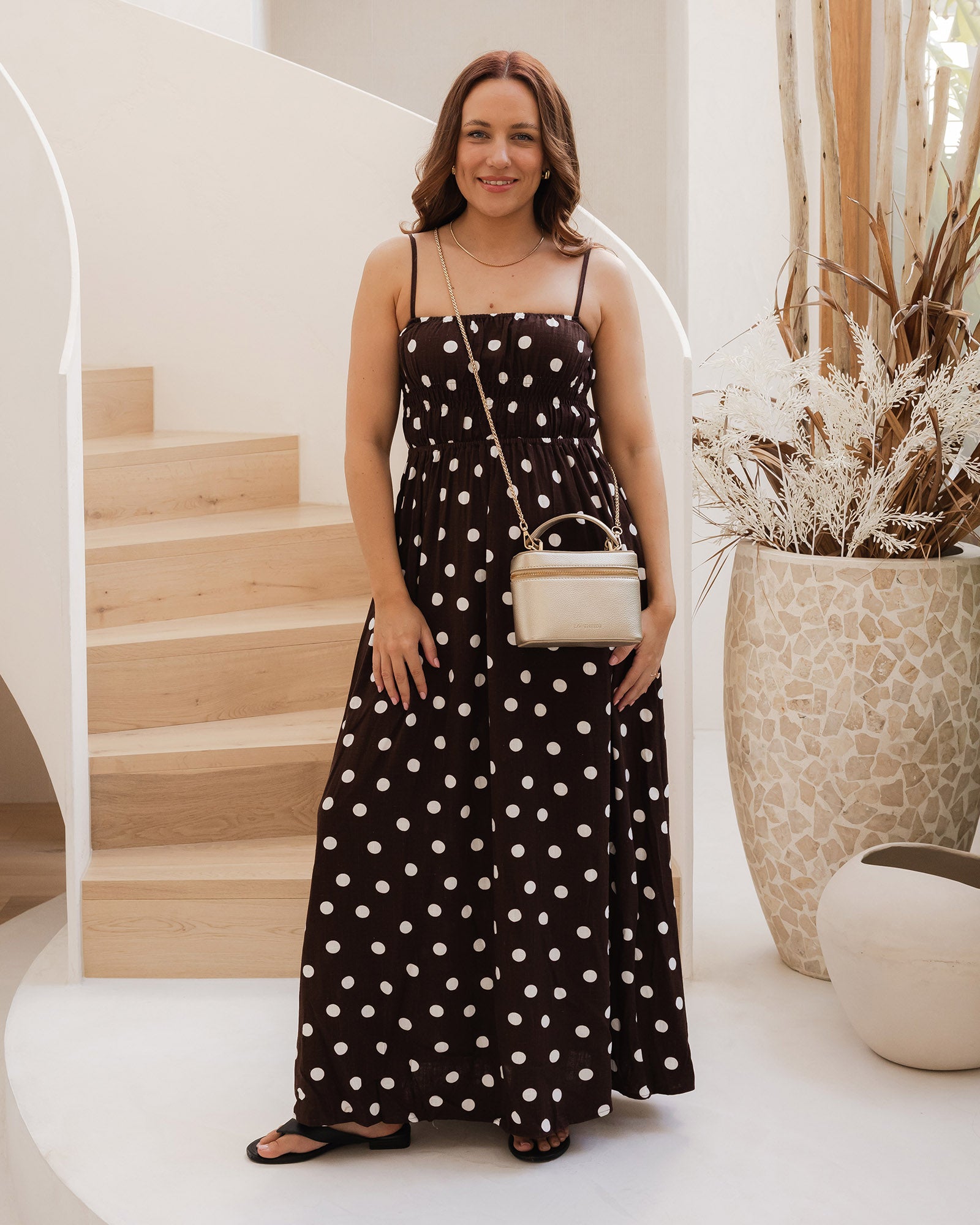 Collection of Louenhide Palma Crossbody Bag - Champagne in a gallery layout