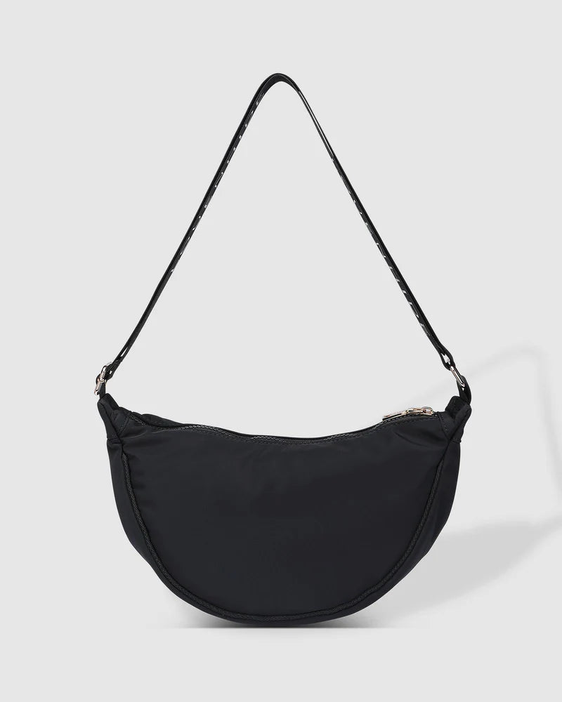 Collection of Louenhide Sylvia Nylon Crossbody Bag - Black in a gallery layout