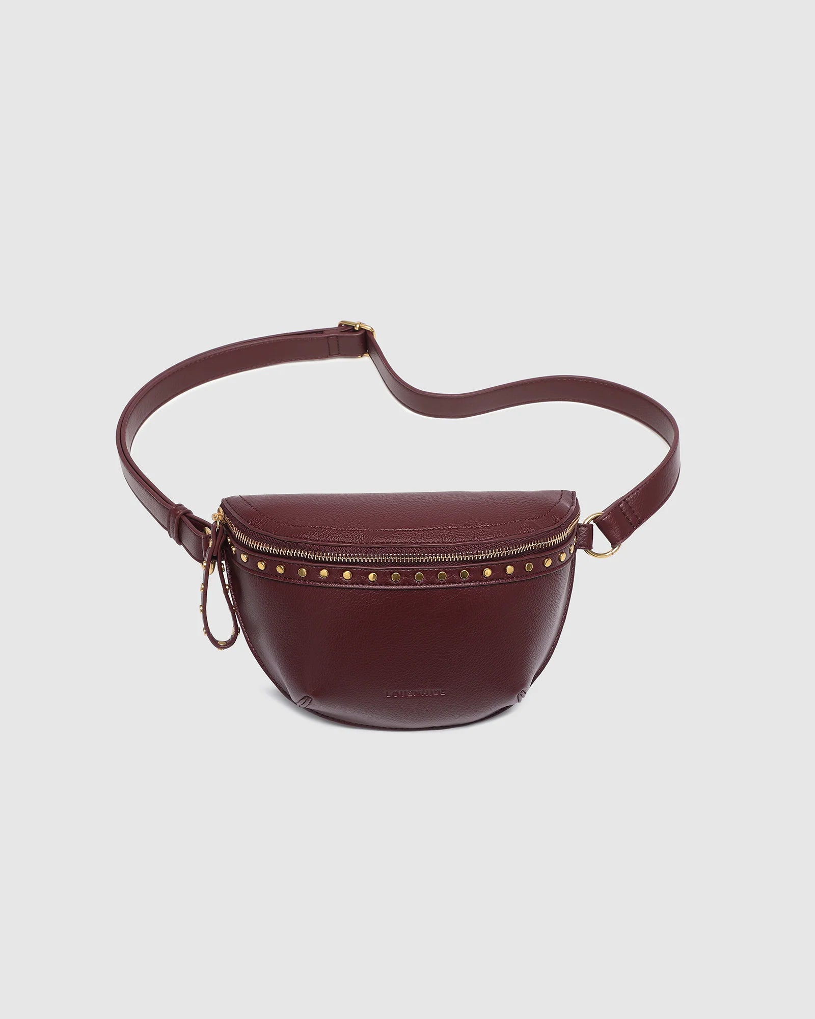 Collection of Louenhide Cassidy Belt Bag - Burgundy in a gallery layout
