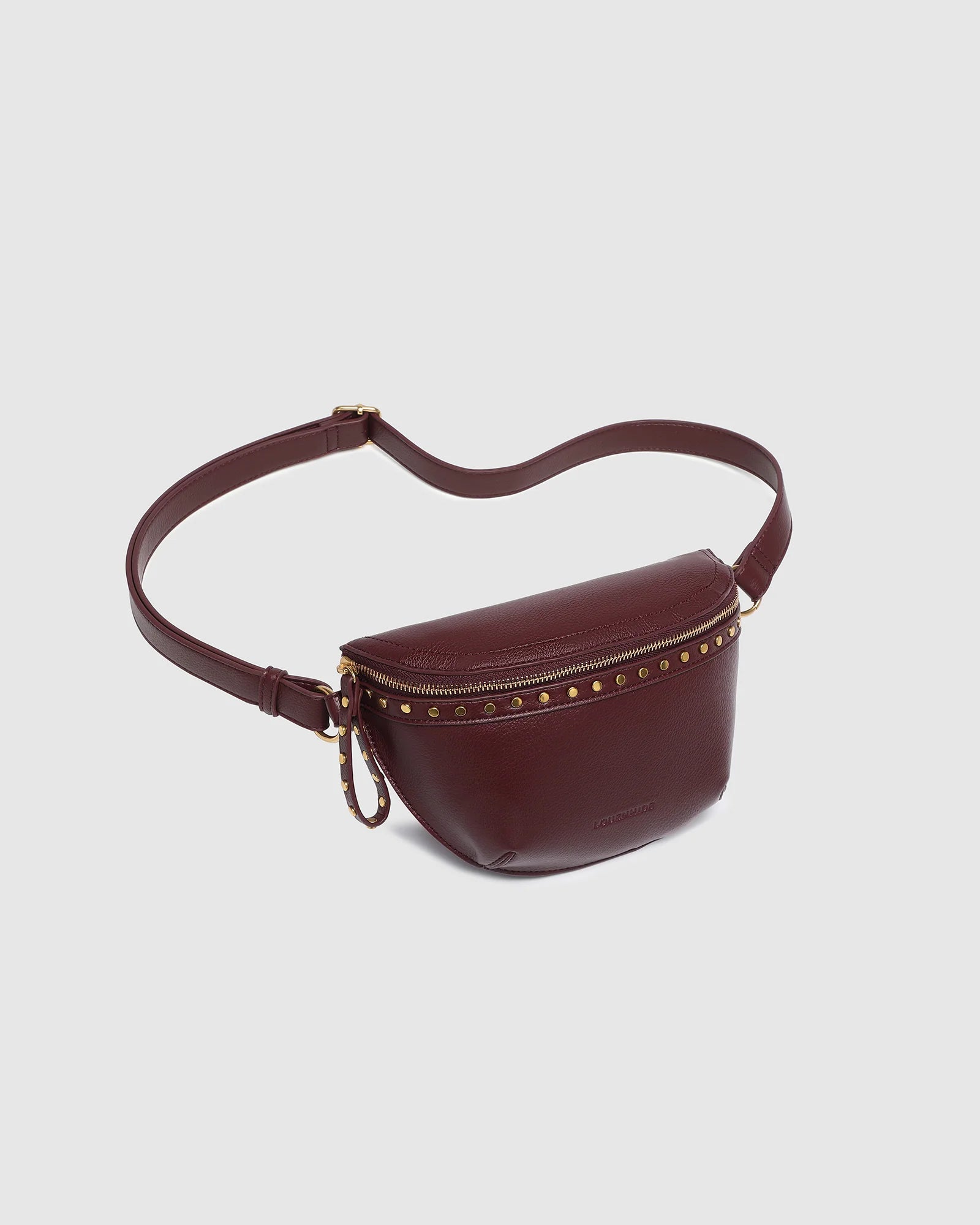 Collection of Louenhide Cassidy Belt Bag - Burgundy in a gallery layout