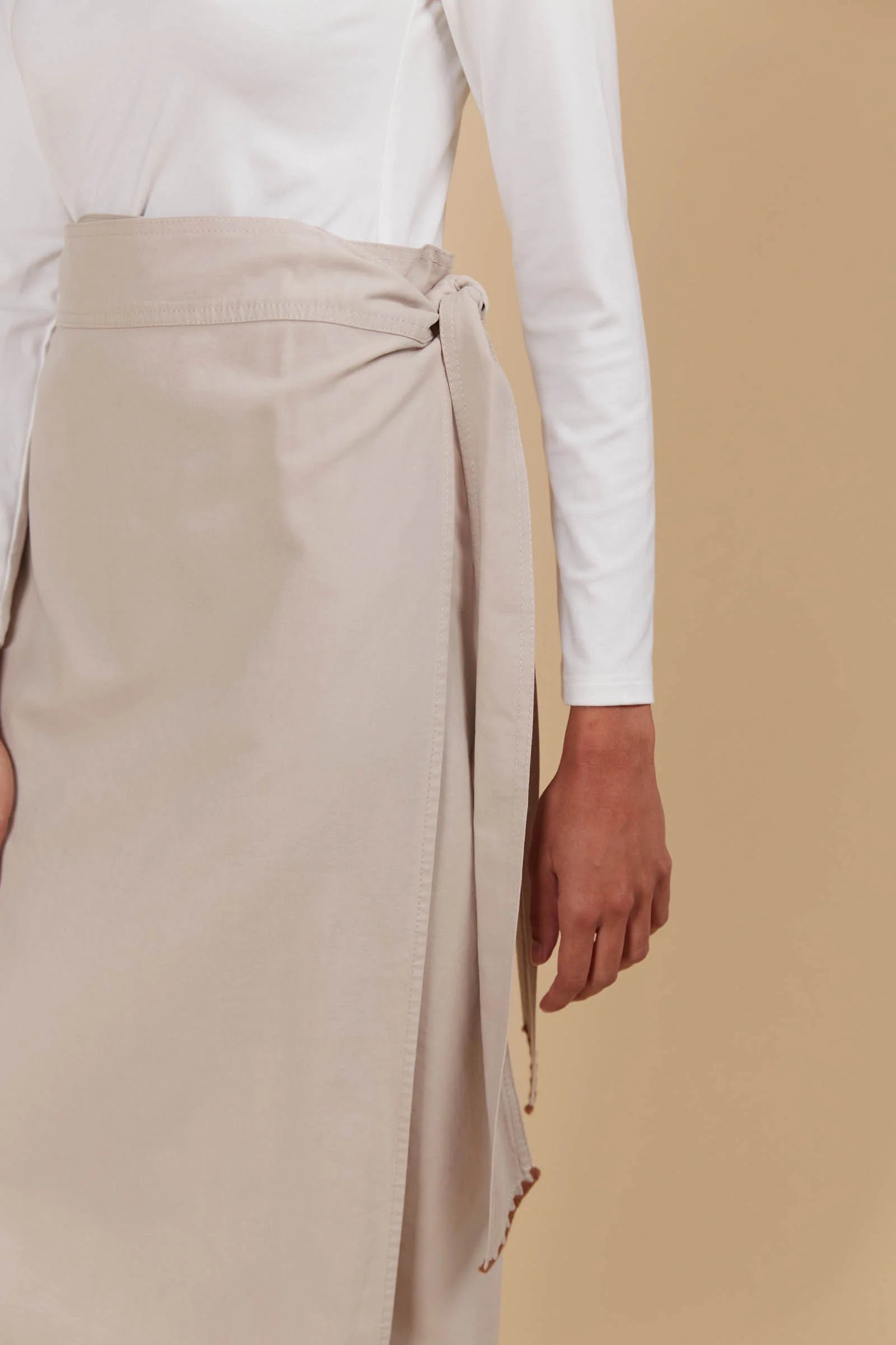 Isle of Mine Freya Wrap Skirt - Canvas