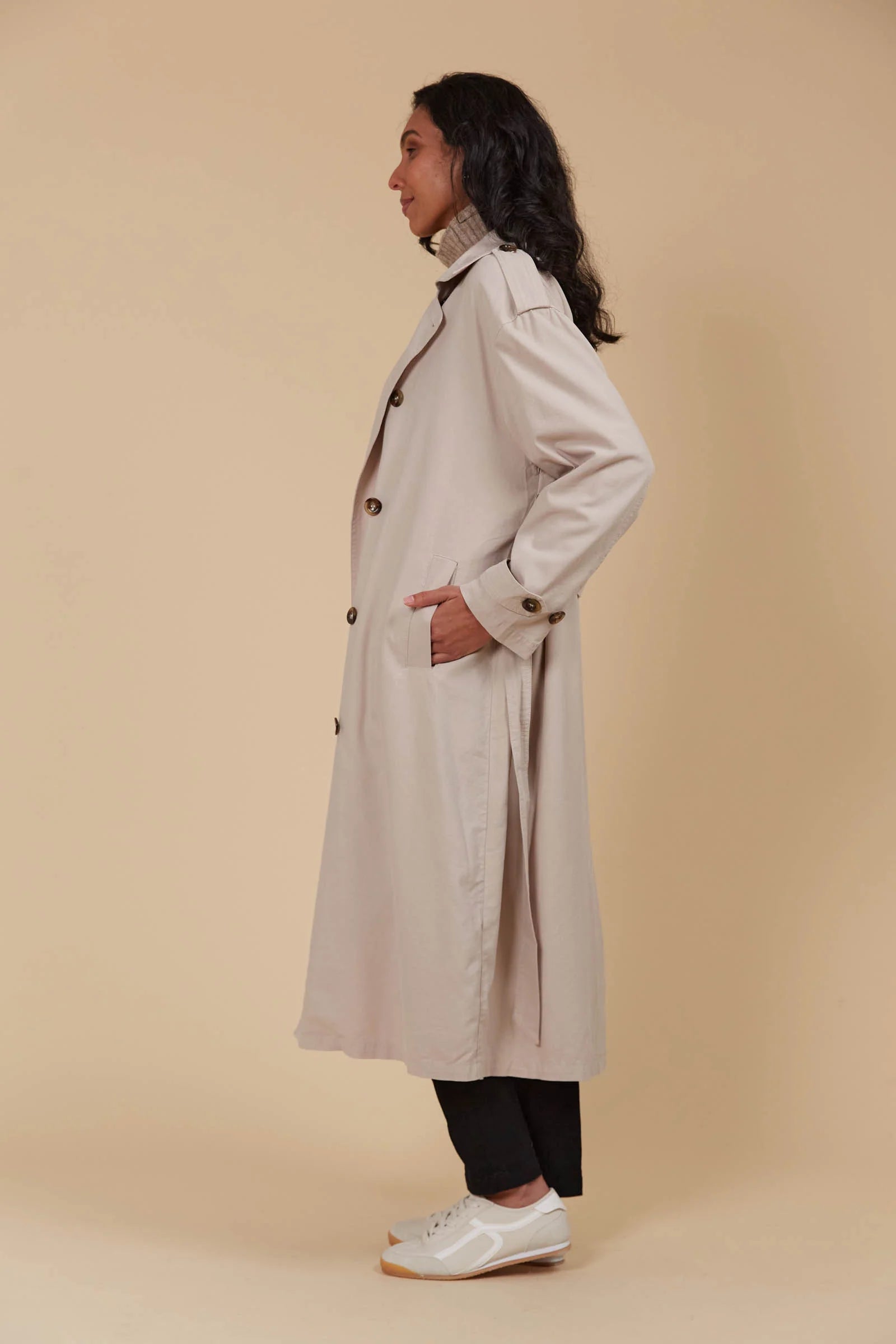 Collection of Isle of Mine Freya Trench Coat - Canvas in a gallery layout