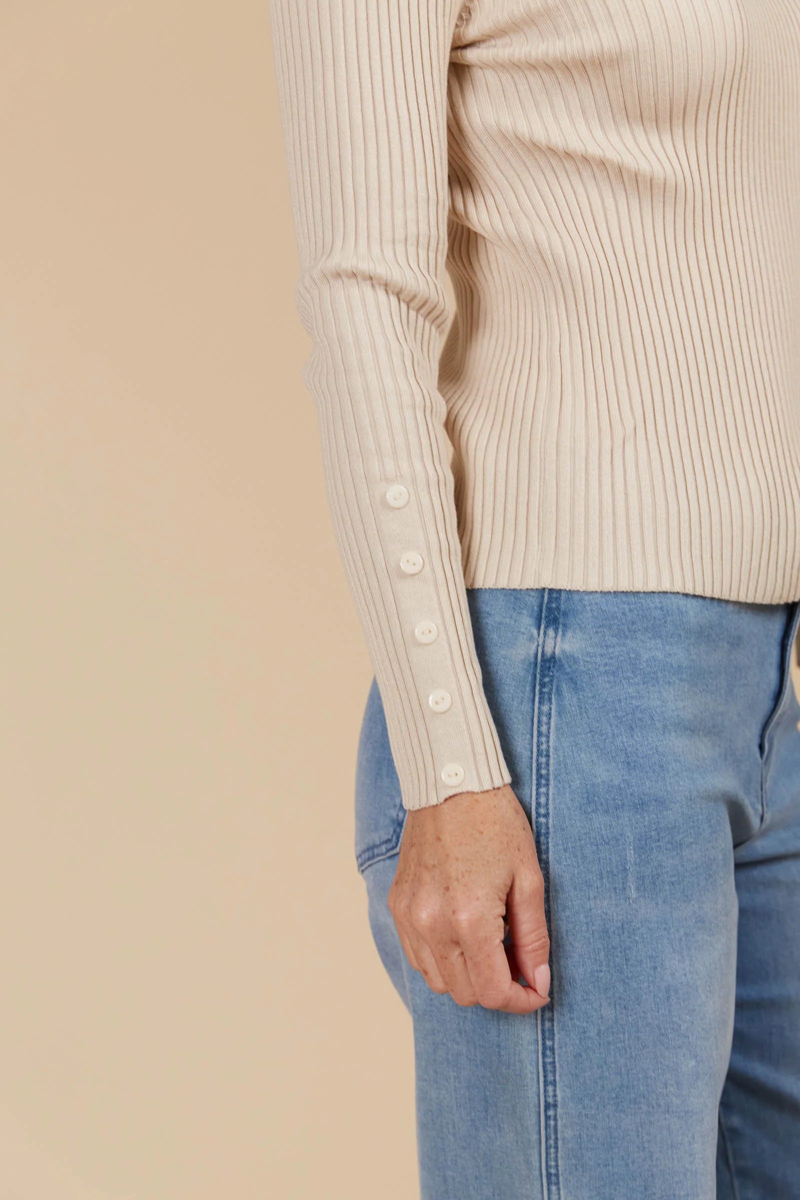 Collection of Isle of Mine Juno Knit Top - Canvas in a gallery layout