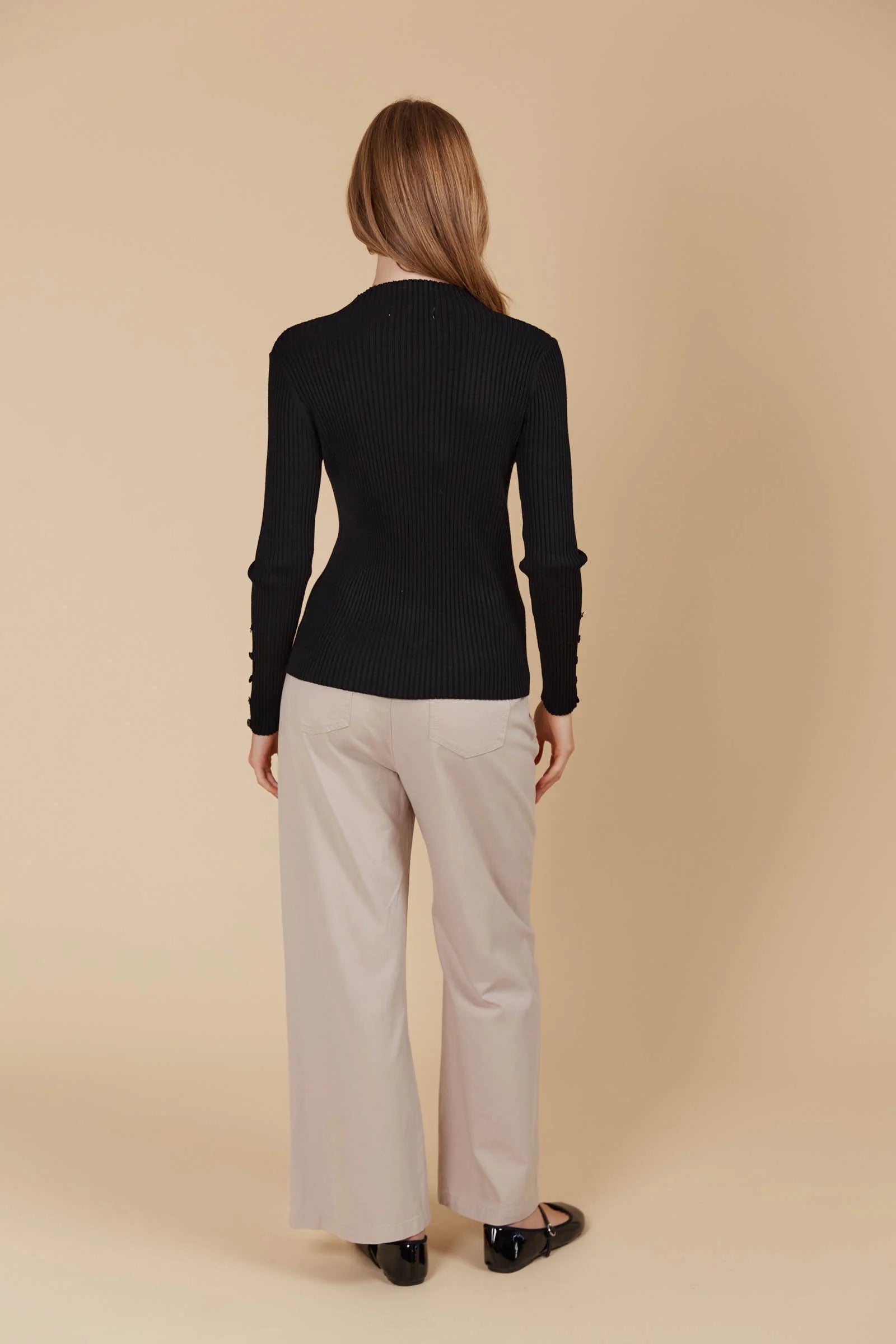 Collection of Isle of Mine Juno Knit Top - Onyx in a gallery layout