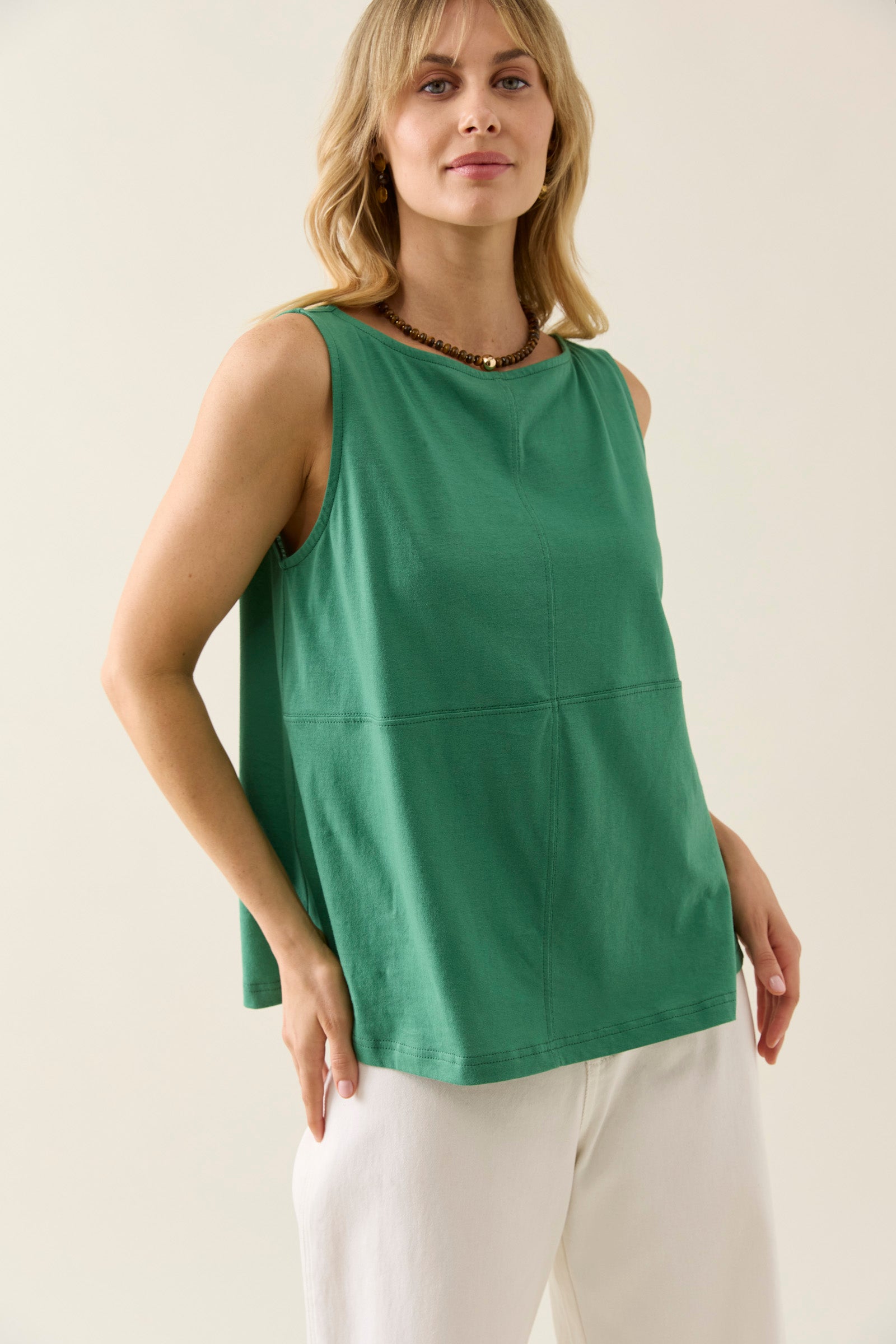 Isle Of Mine Edith Tank - Green