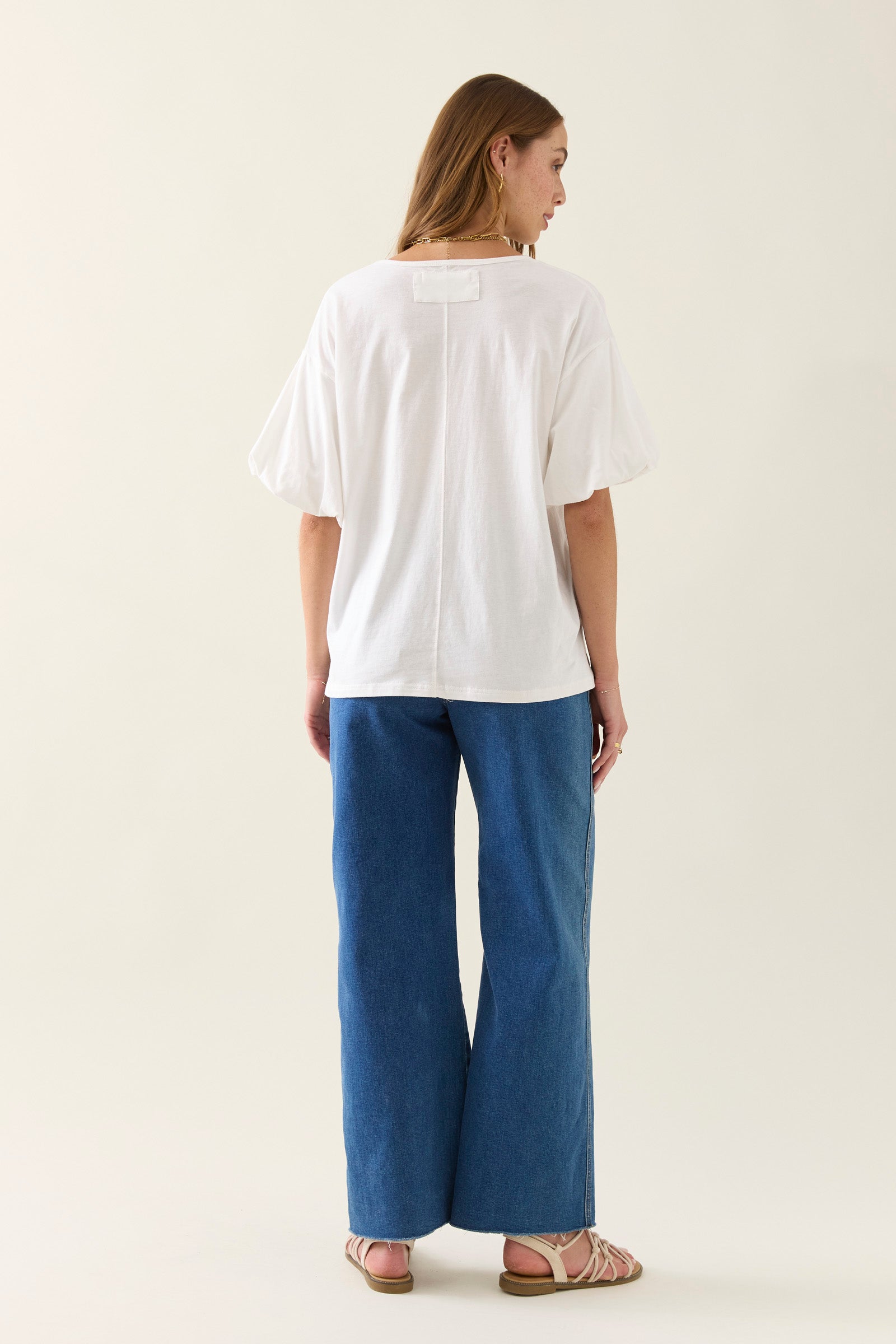 Collection of Isle Of Mine Edith Tshirt - Lotus in a gallery layout