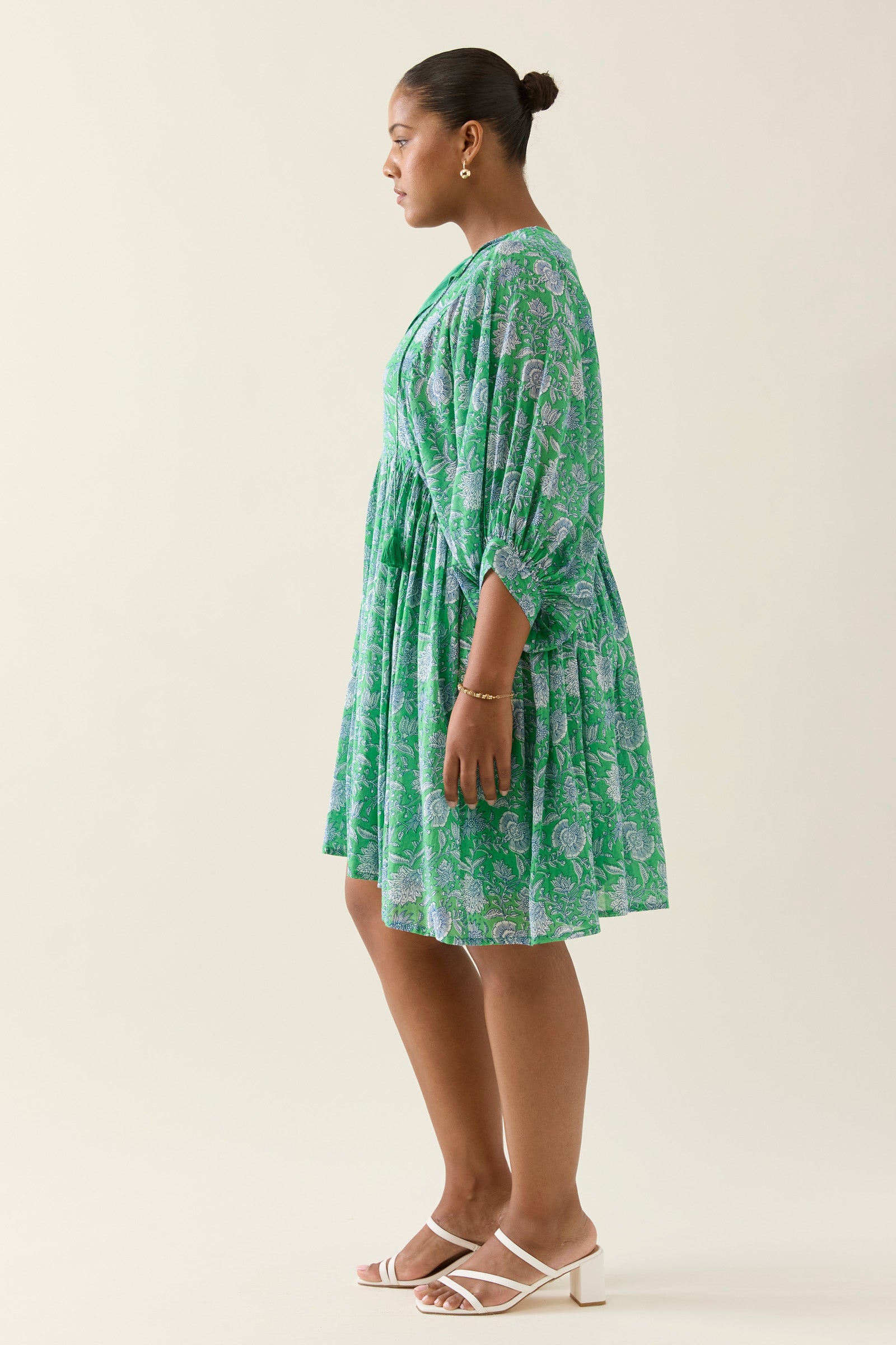 Collection of Isle Of Mine Wilma Dress - Green in a gallery layout