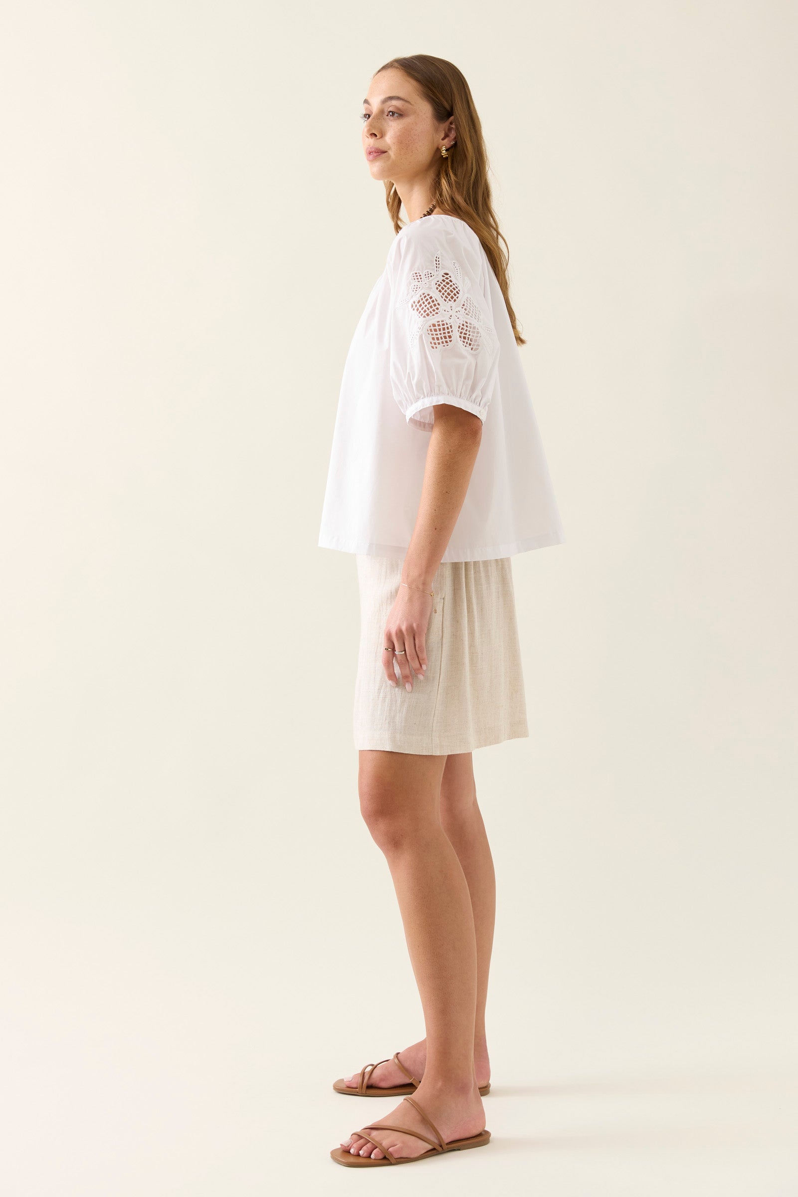 Isle Of Mine Nilsa Button Top - Lotus