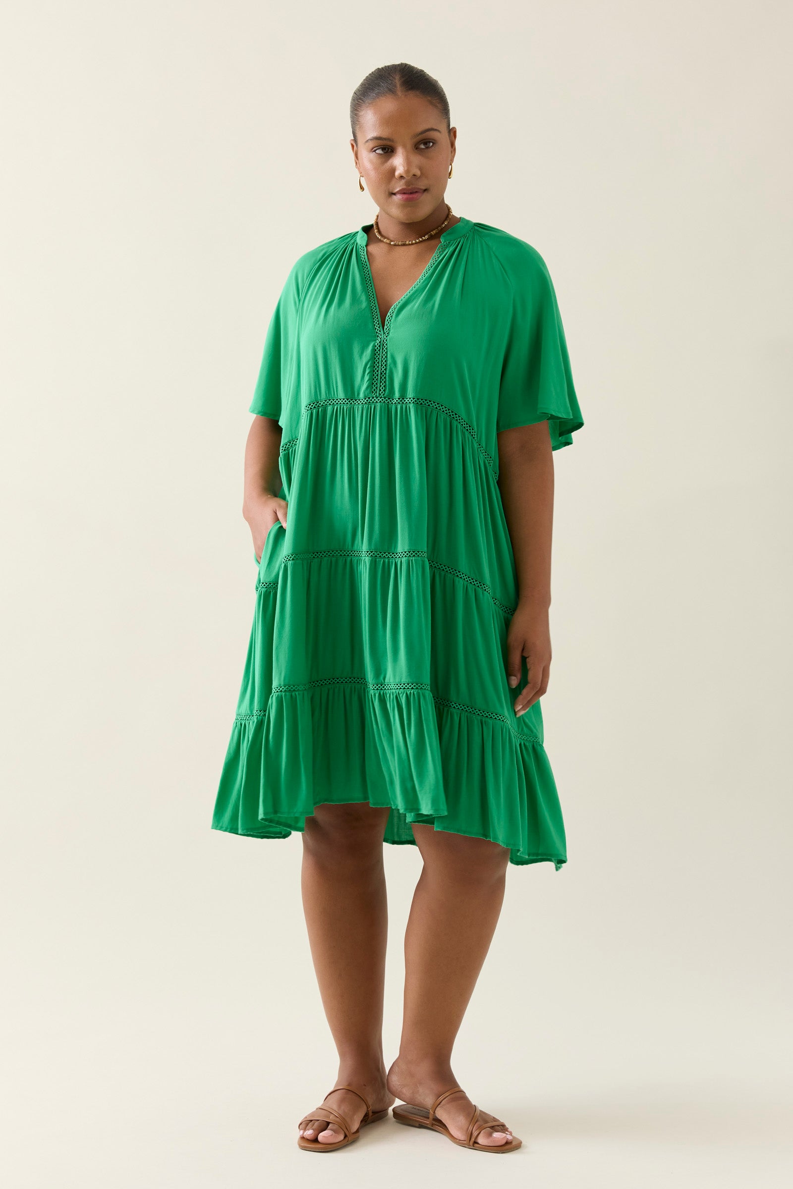Isle Of Mine Oline Dress - Green