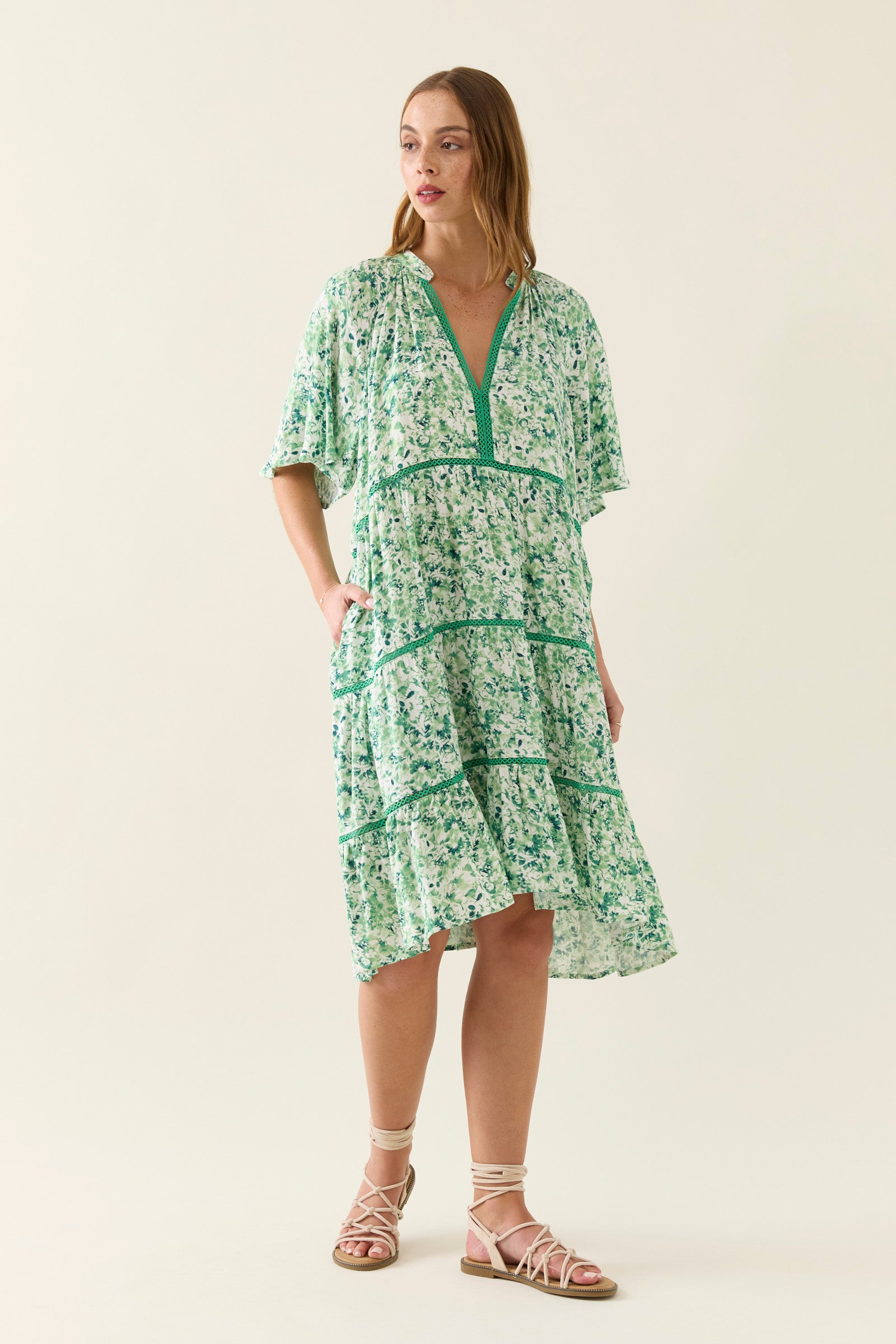 Collection of Isle Of Mine Oline Dress - Jasmine in a gallery layout