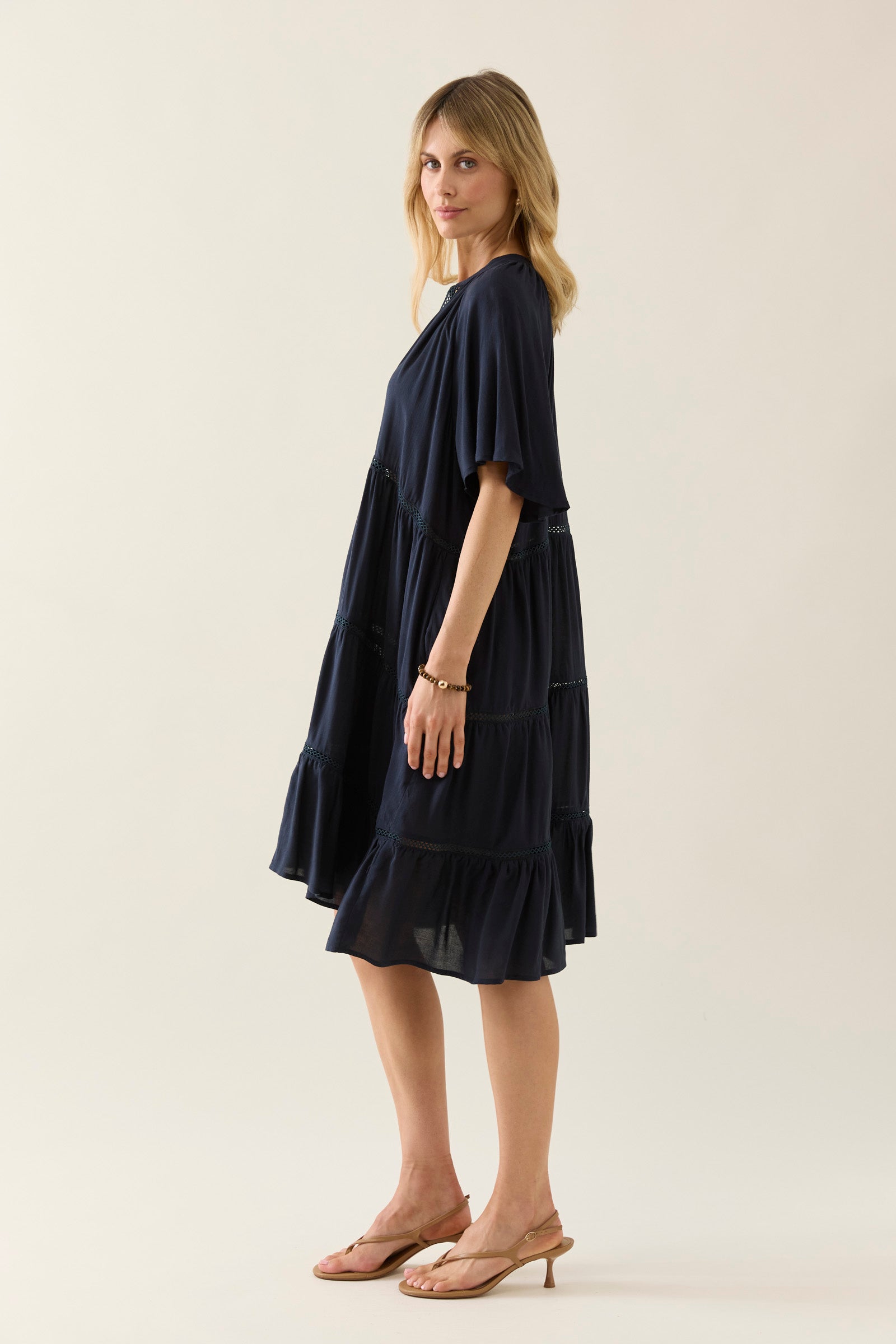 Collection of Isle Of Mine Oline Dress - Navy in a gallery layout