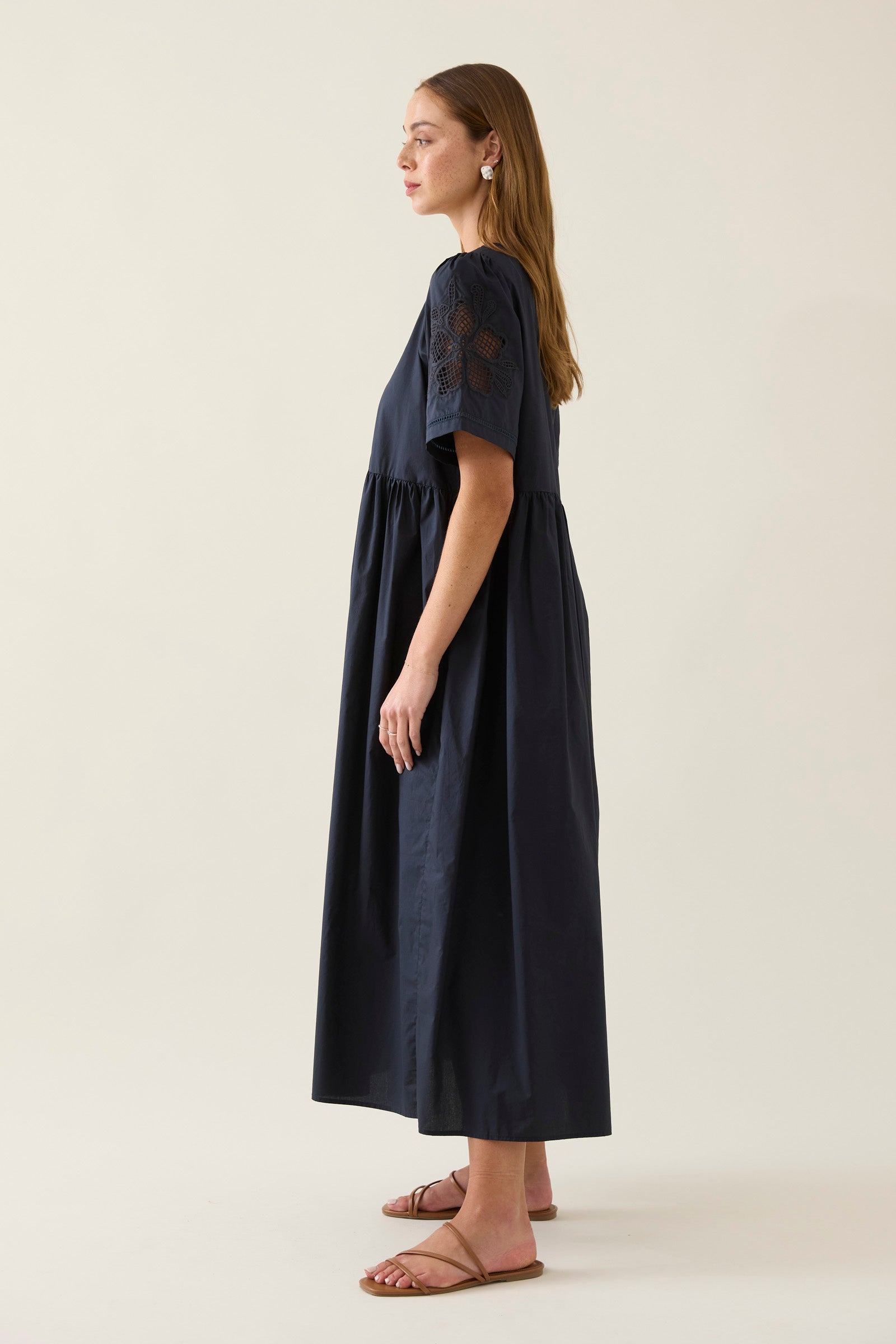 Collection of Isle Of Mine Nilsa Dress - Navy in a gallery layout