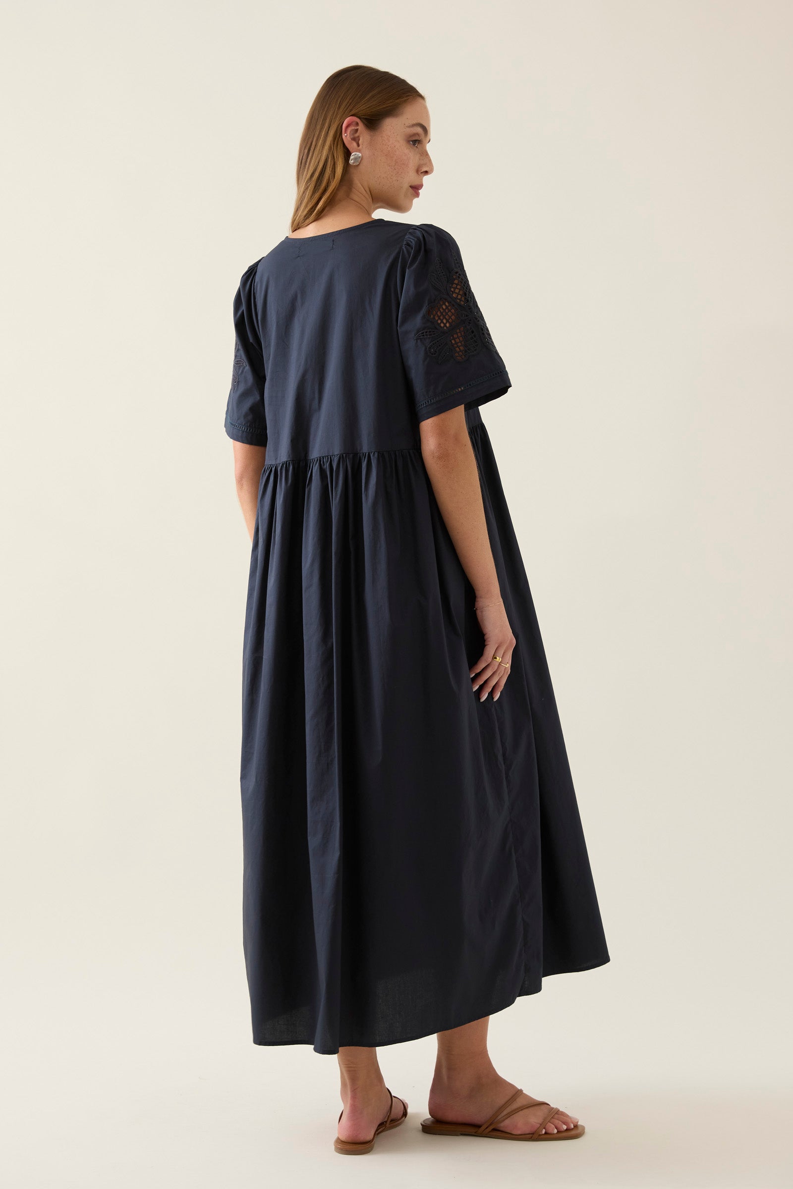 Collection of Isle Of Mine Nilsa Dress - Navy in a gallery layout