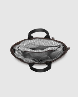 Collection of Louenhide Bronx Nylon Backpack -Chocolate in a gallery layout