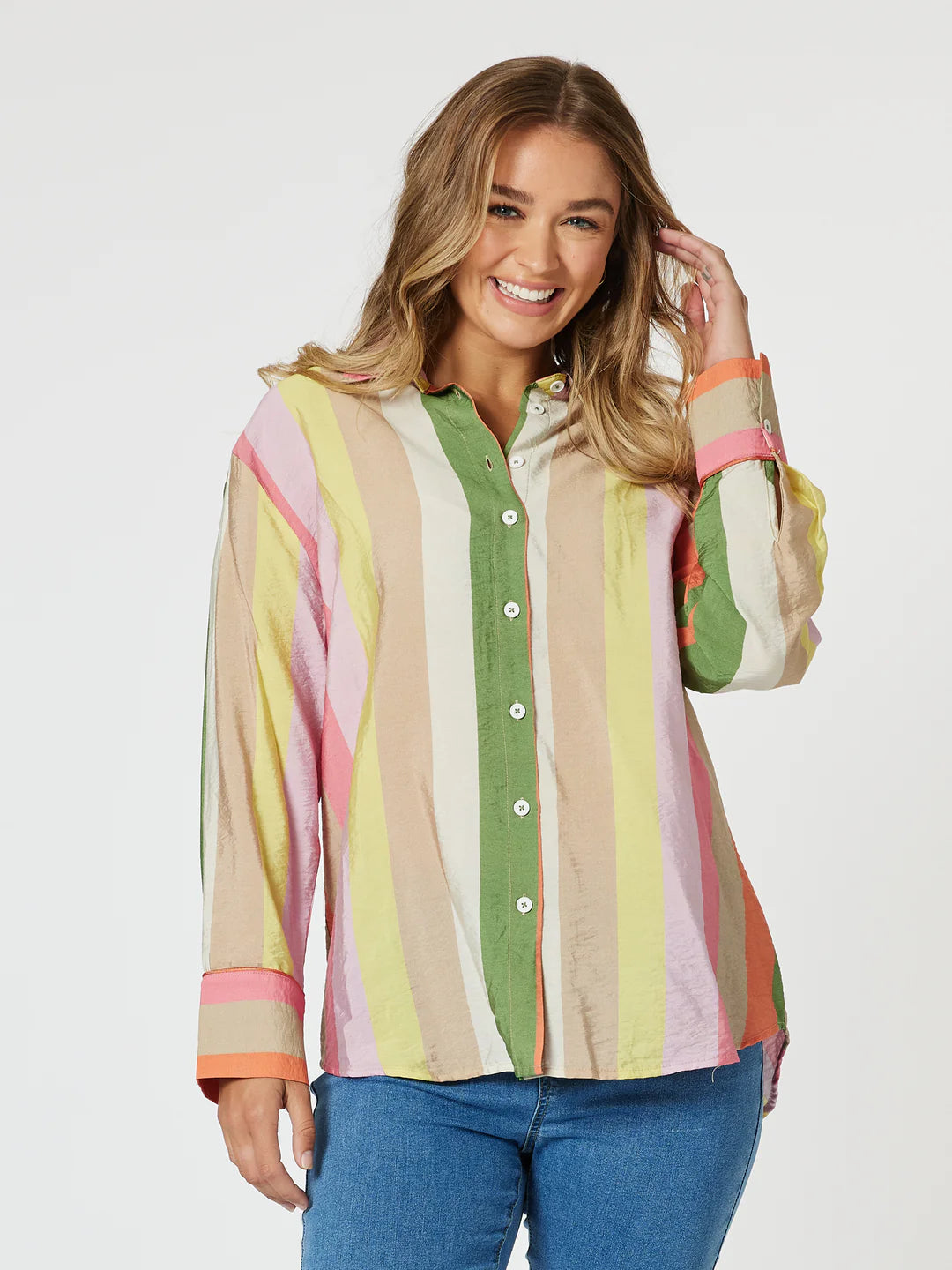 Threadz Spice Stripe Shirt - Spice