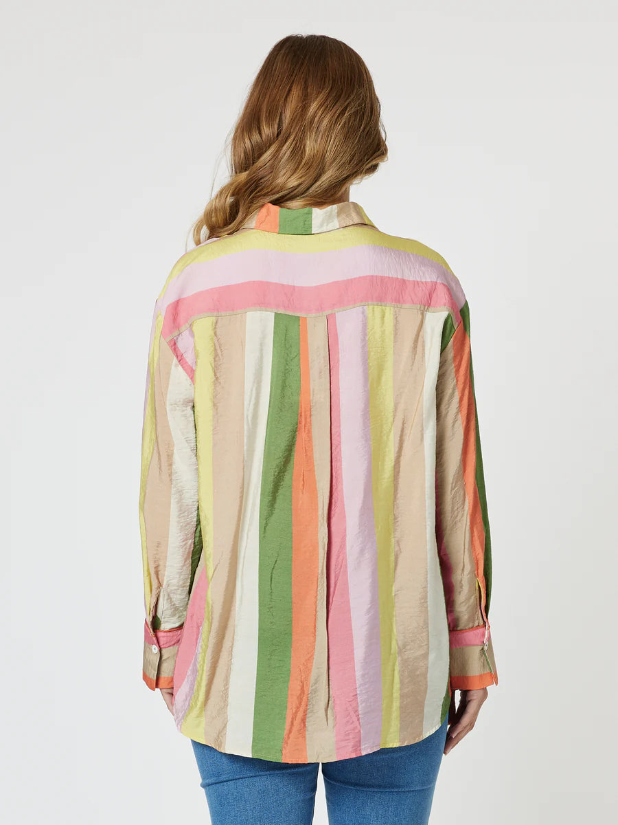 Threadz Spice Stripe Shirt - Spice