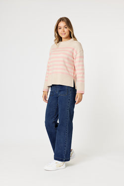Collection of Threadz Carpenter Stretch Leg Jean - Dark Demin in a gallery layout