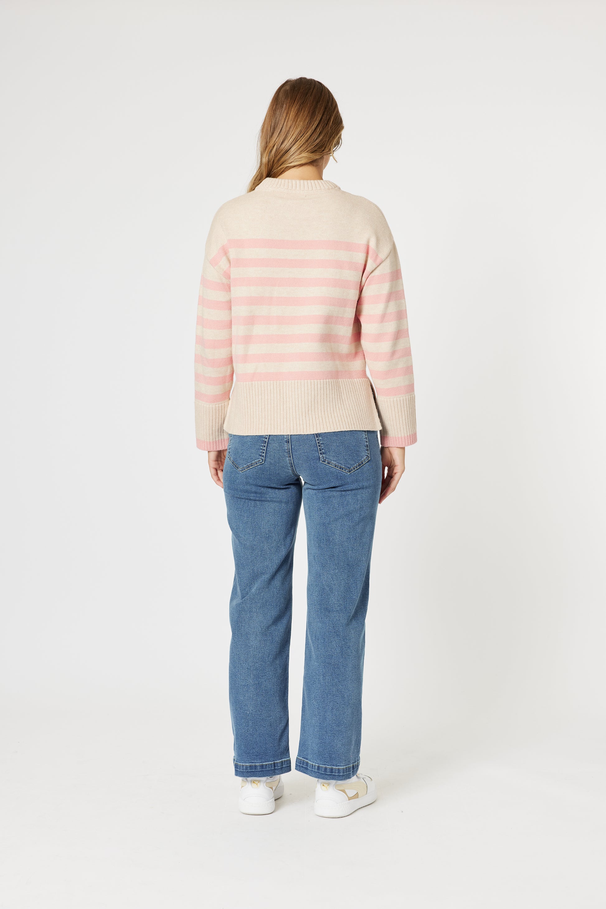 Threadz Carpenter Stretch Leg Jean - Washed Demin