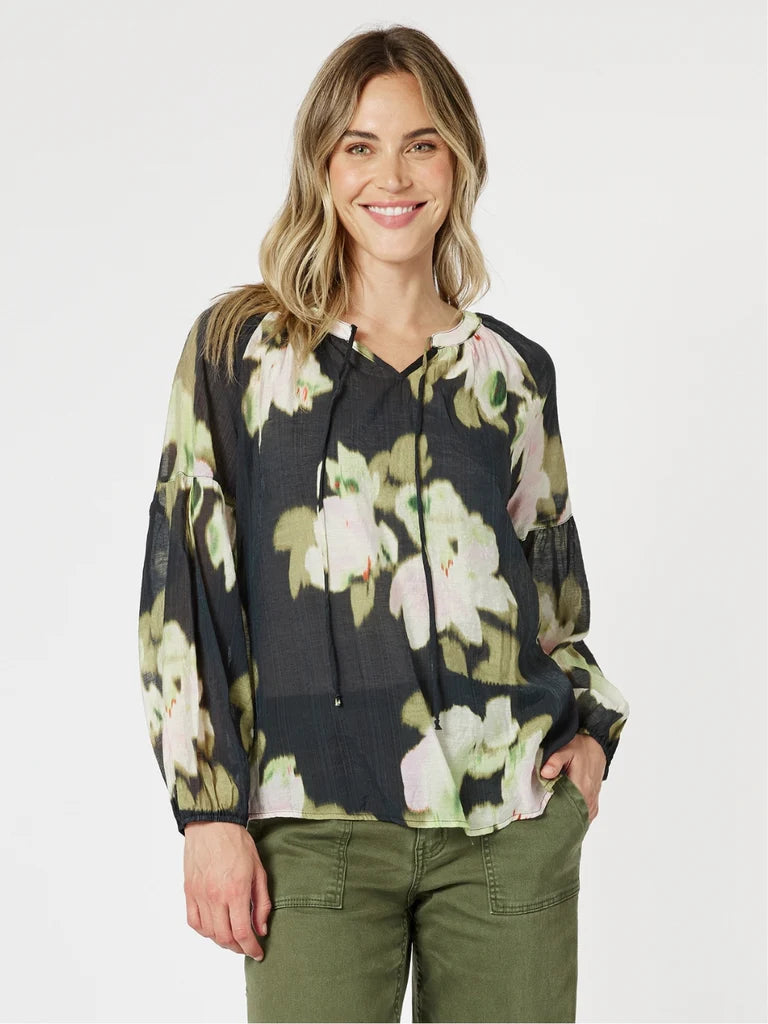Gordon Smith Maggie Top - Black Multi