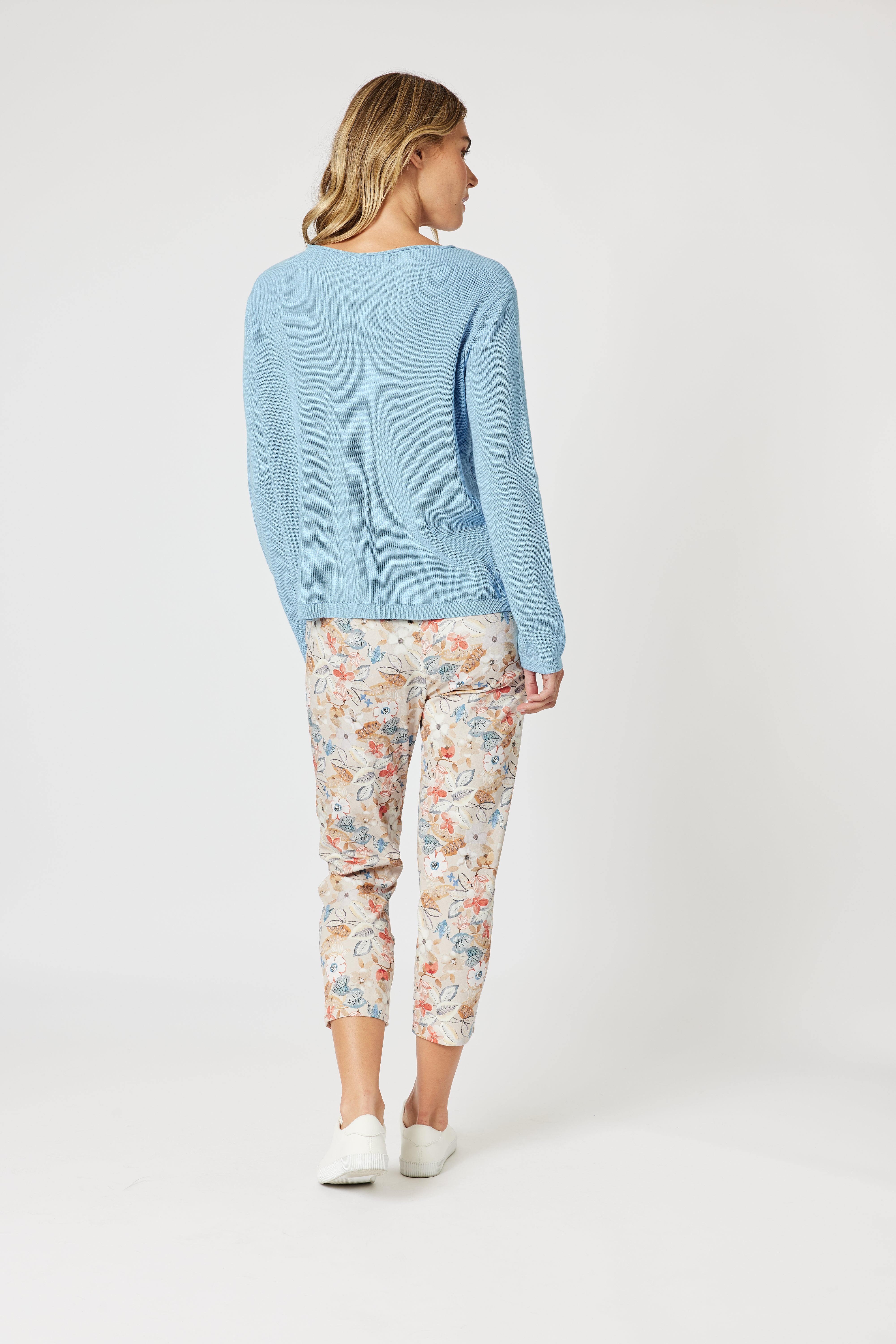 Collection of Gordon Smtih Beach Comber Knit - Blue in a gallery layout