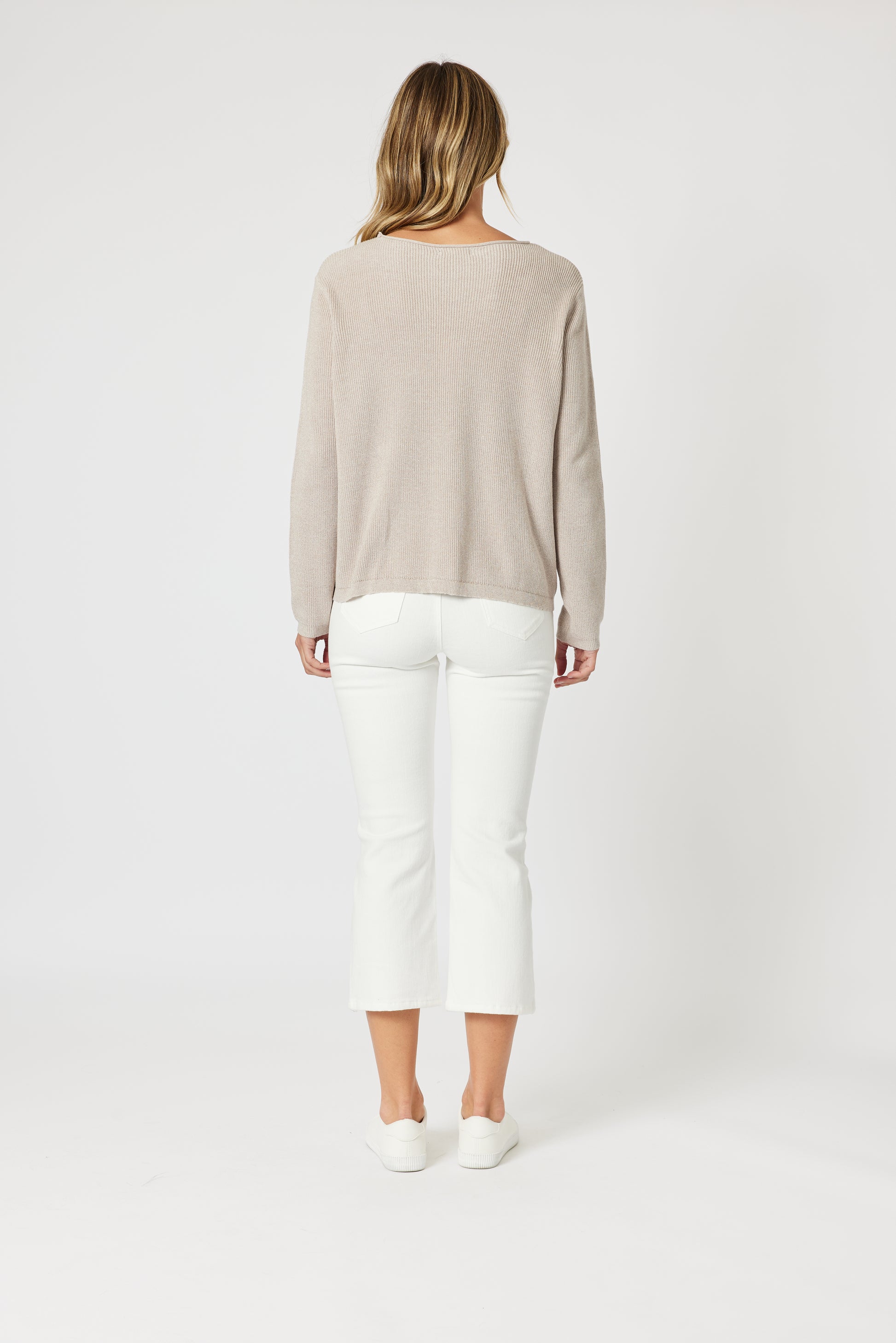 Gordon Smtih Beach Comber Knit - Natural