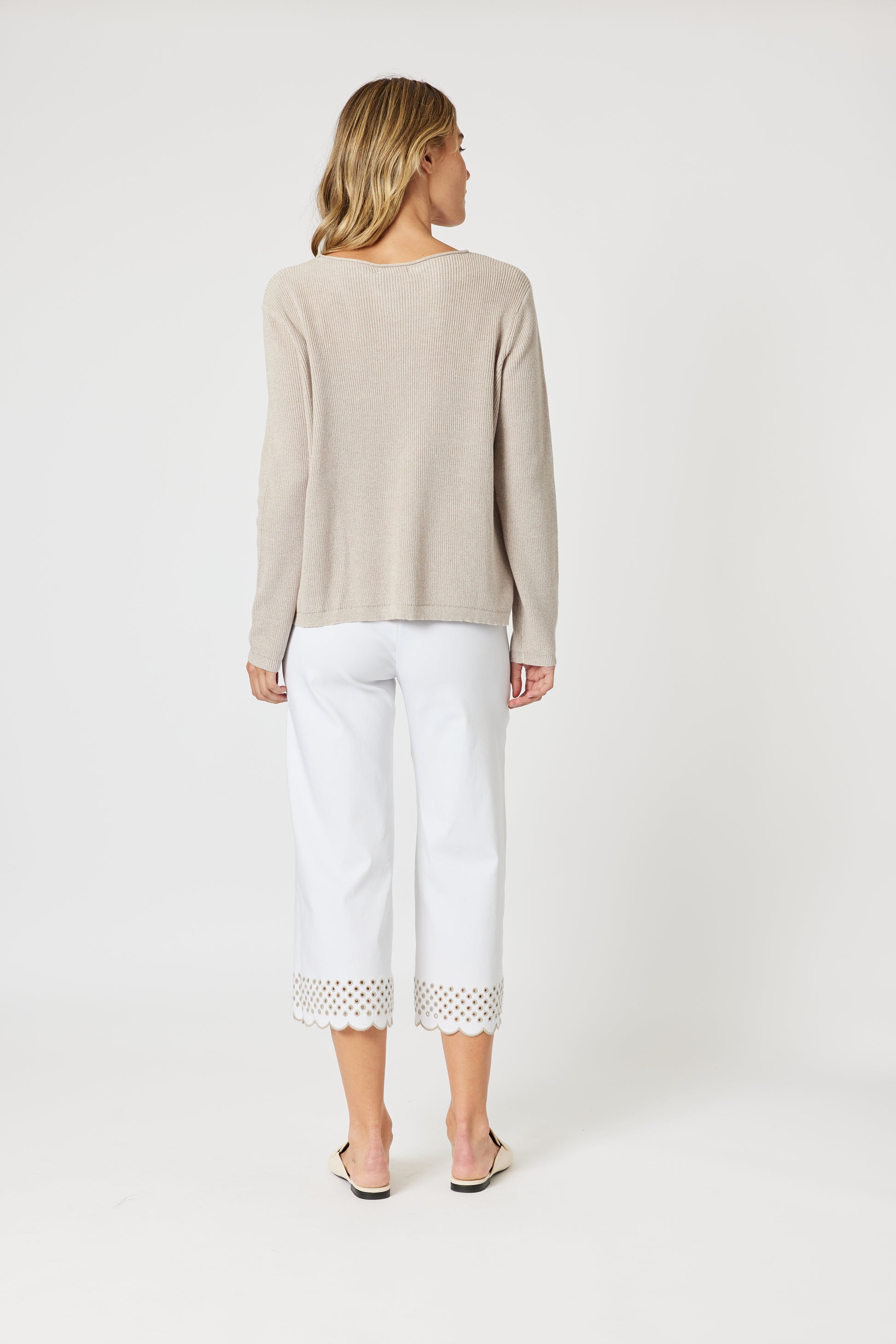 Gordon Smtih Beach Comber Knit - Natural