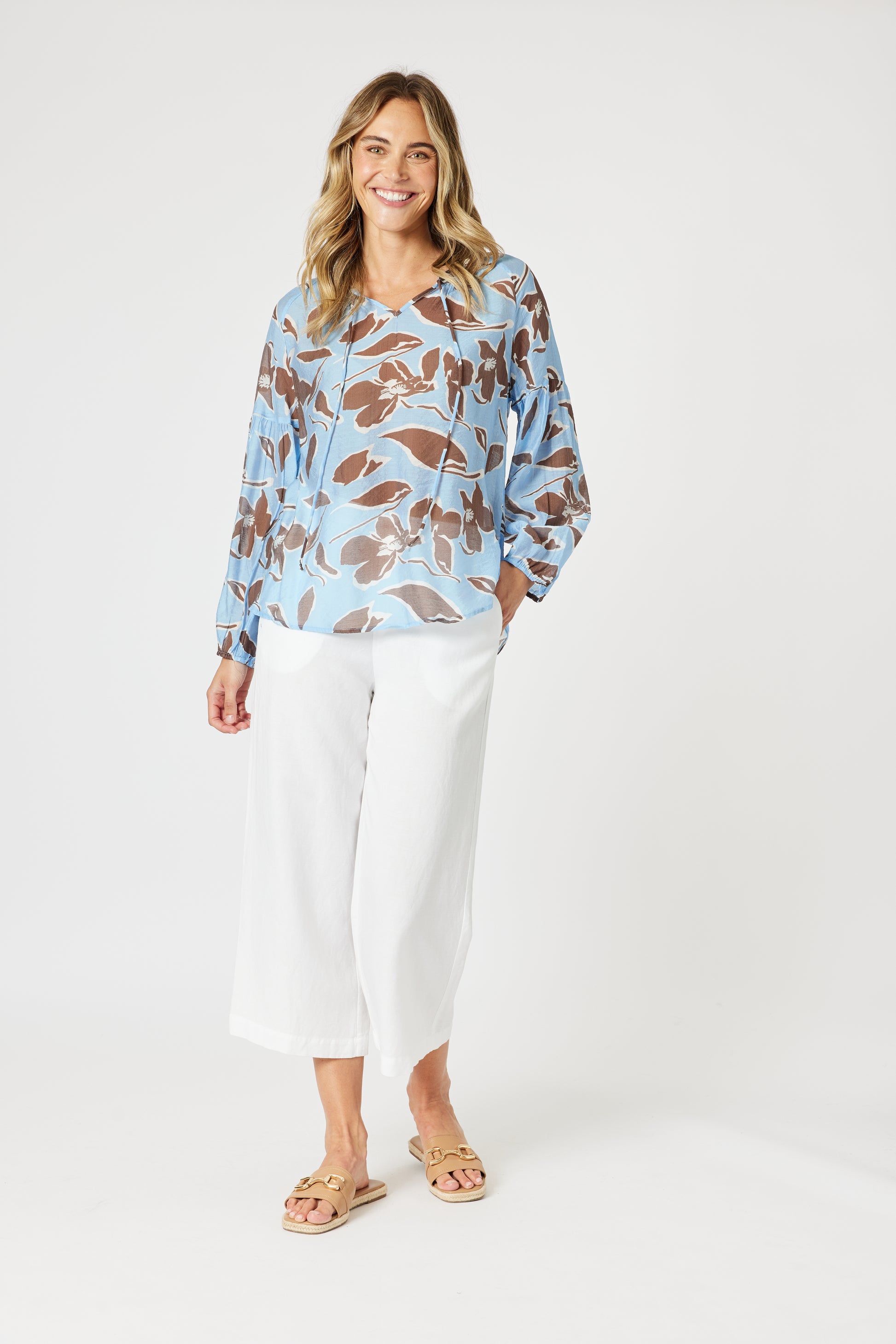Gordon Smith Kensington Top - Blue Koko