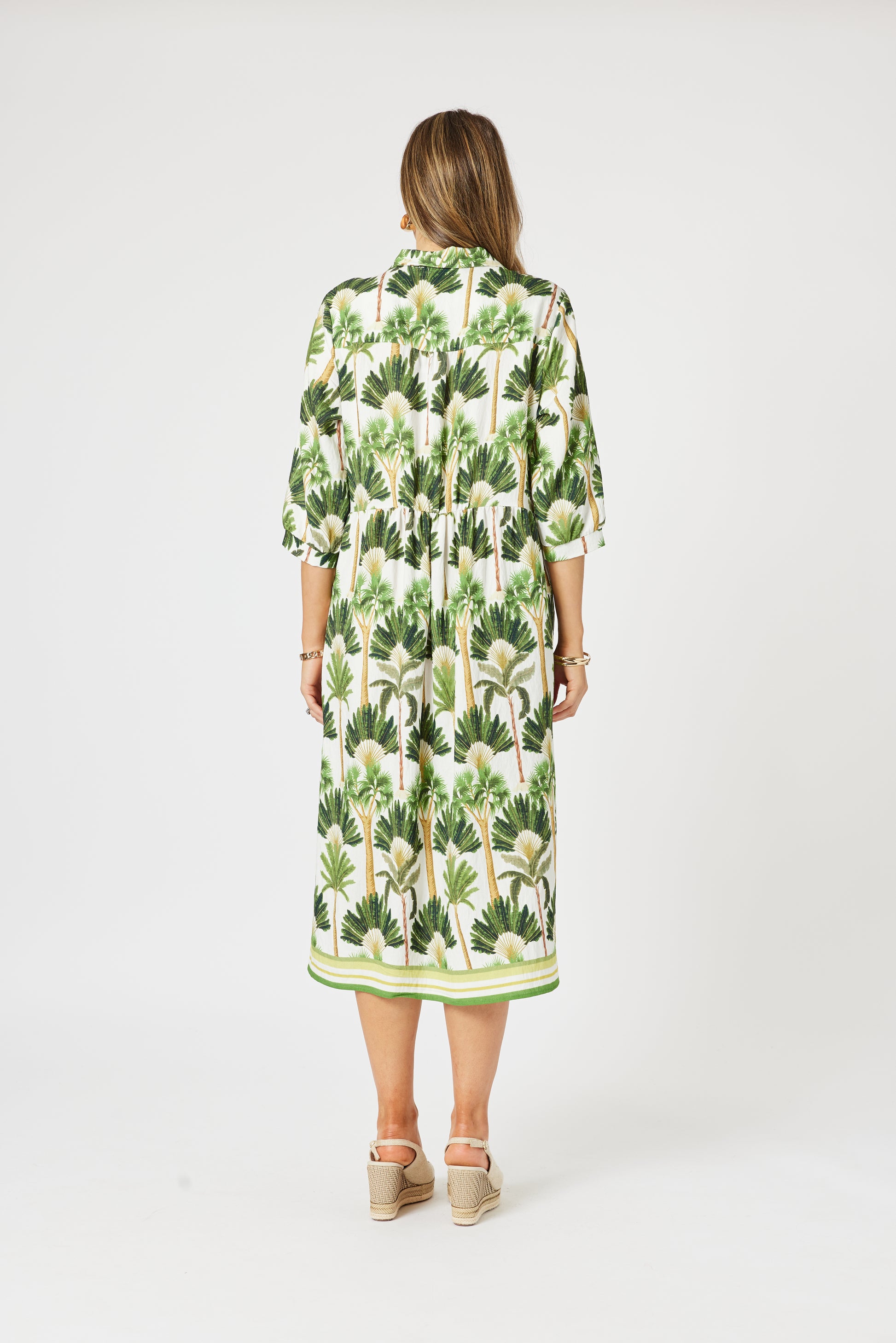 Clarity Amazon Dress - Green/ Multi