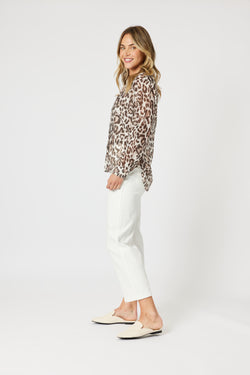 Collection of Gordon Smith On Safari Shirt - Natural Multi in a gallery layout