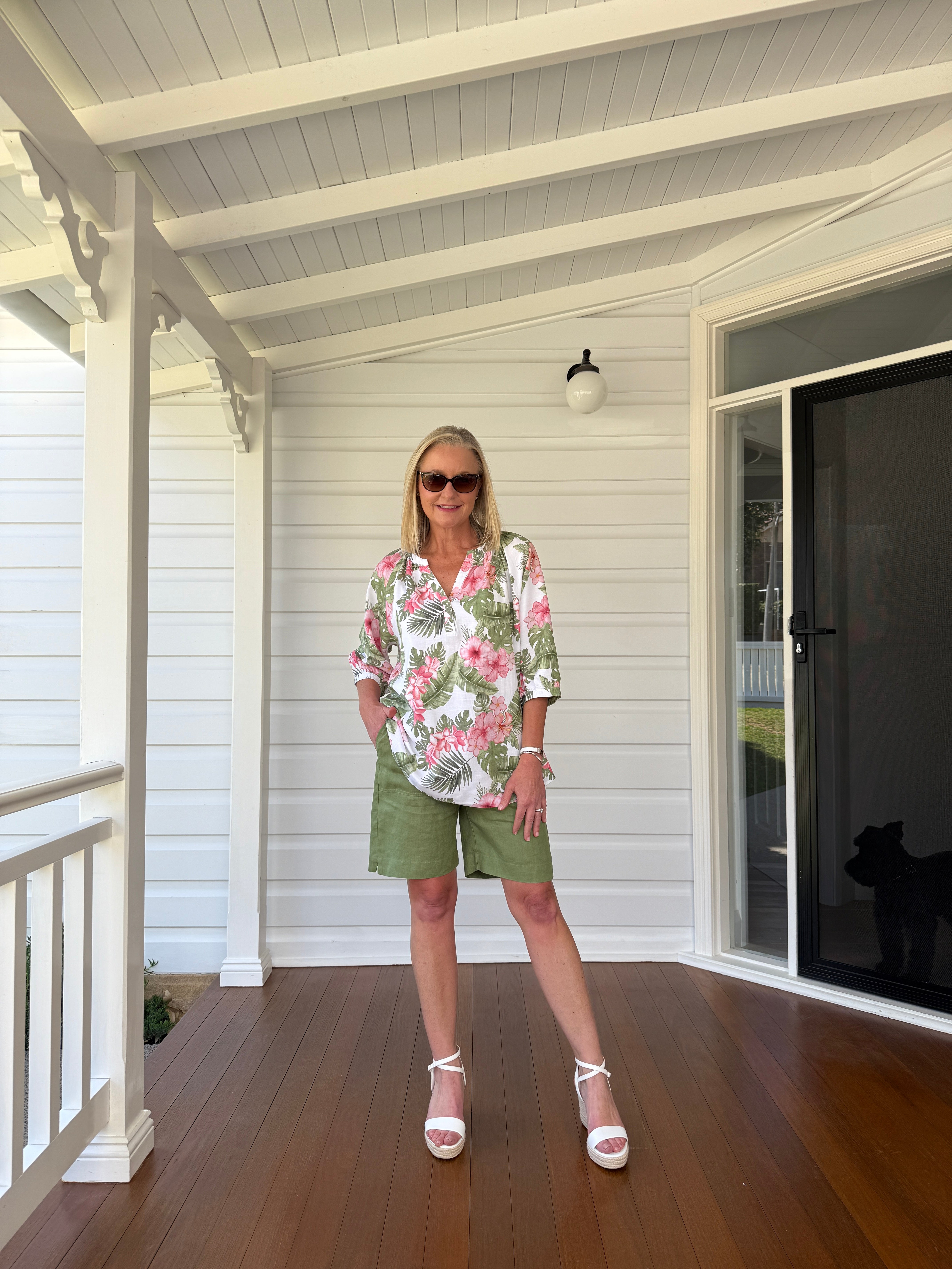 Collection of Gordon Smith Caledonia Top - Multi in a gallery layout