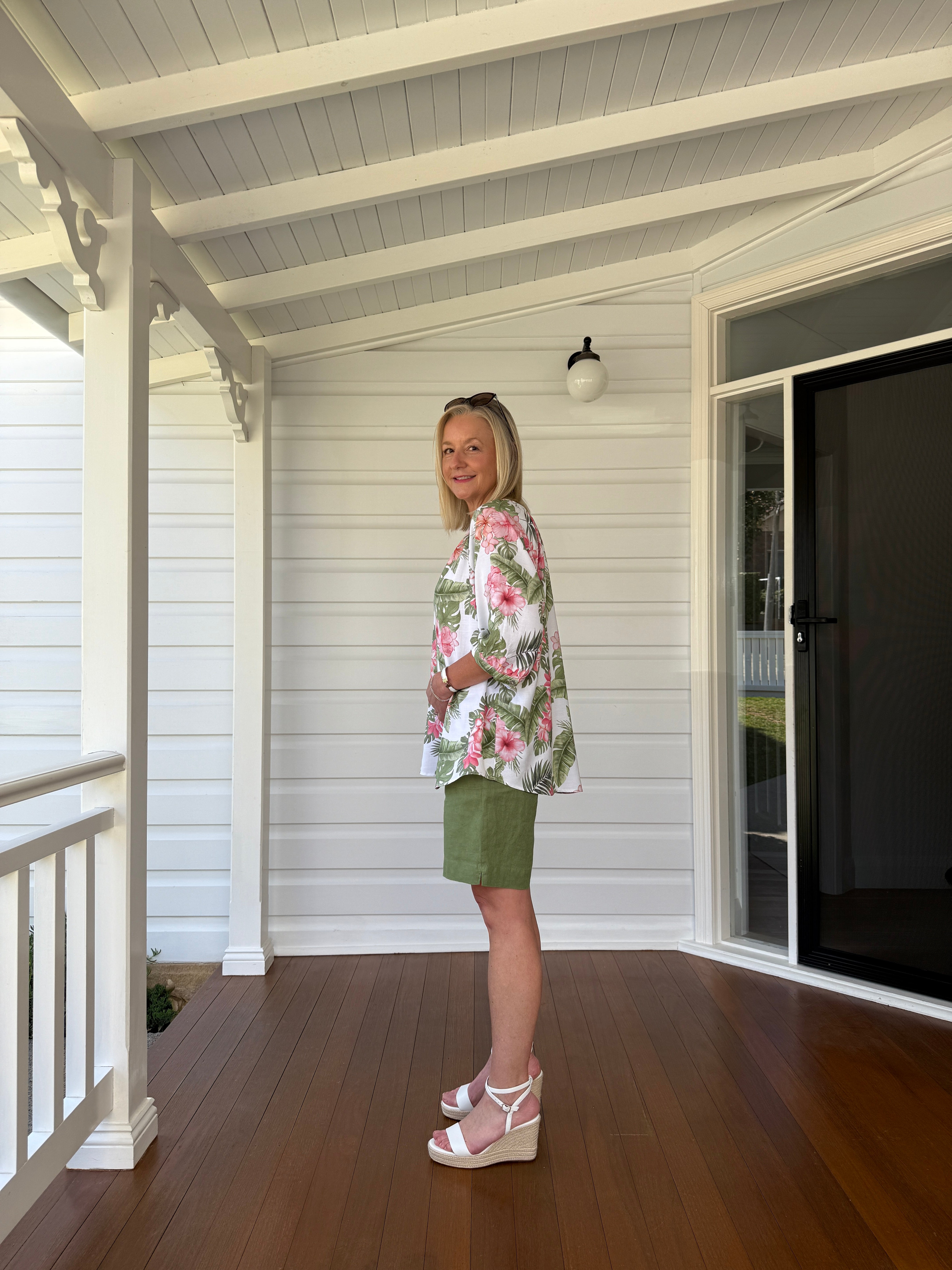 Collection of Gordon Smith Caledonia Top - Multi in a gallery layout