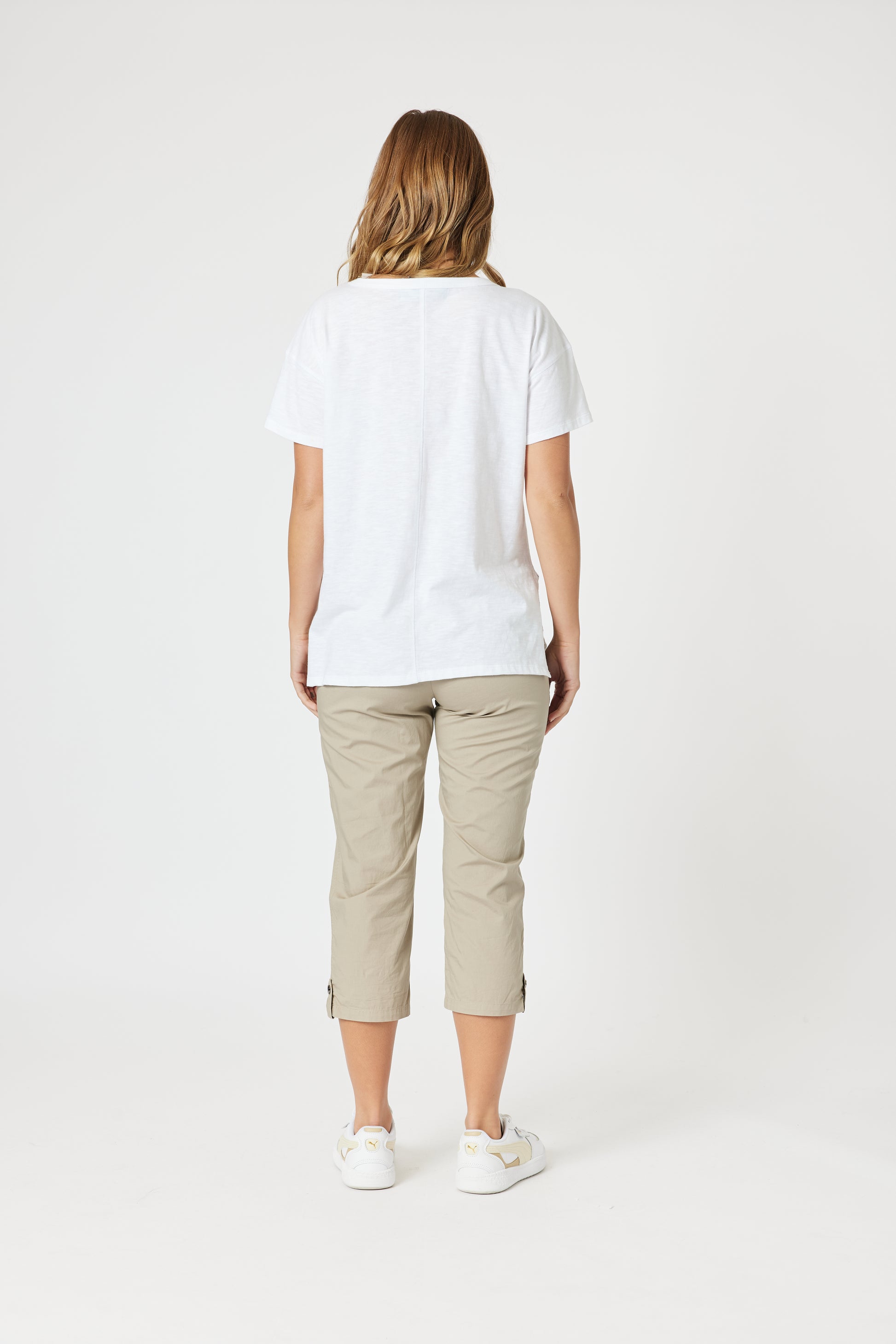 Threadz Elle Tee - White